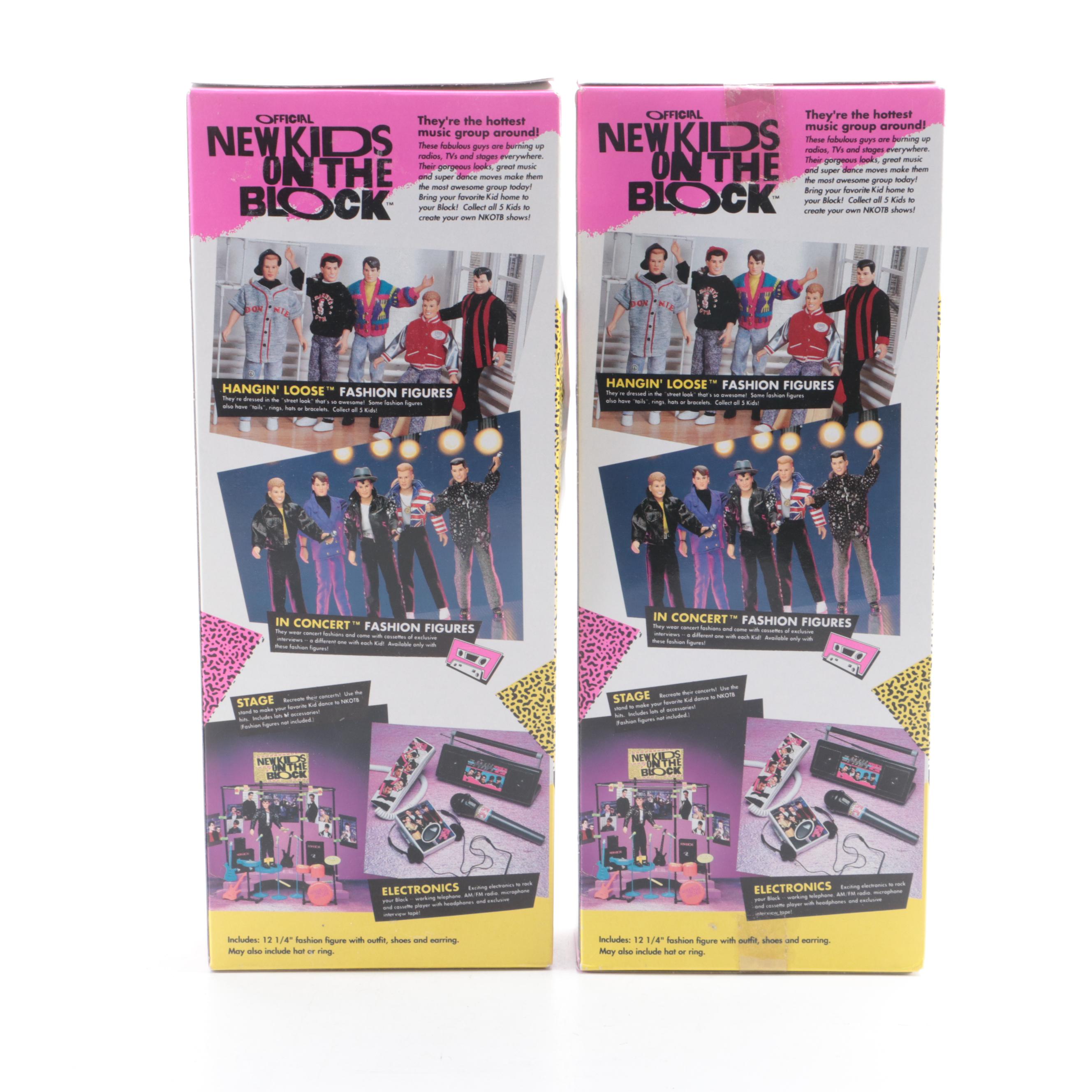 Hasbro New Kids on the Block Fashion Figures with First Edition "Our Story" Book