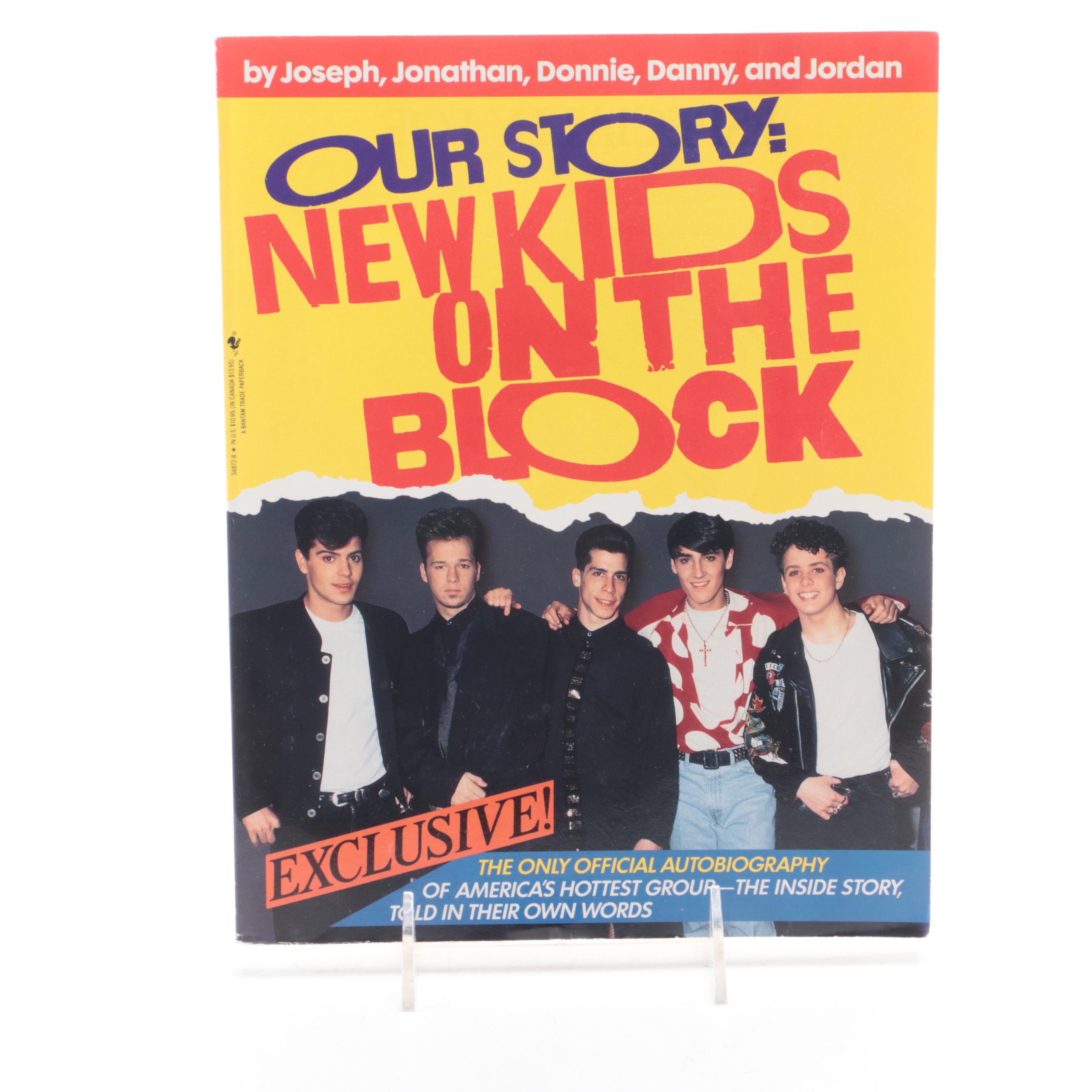 Hasbro New Kids on the Block Fashion Figures with First Edition "Our Story" Book