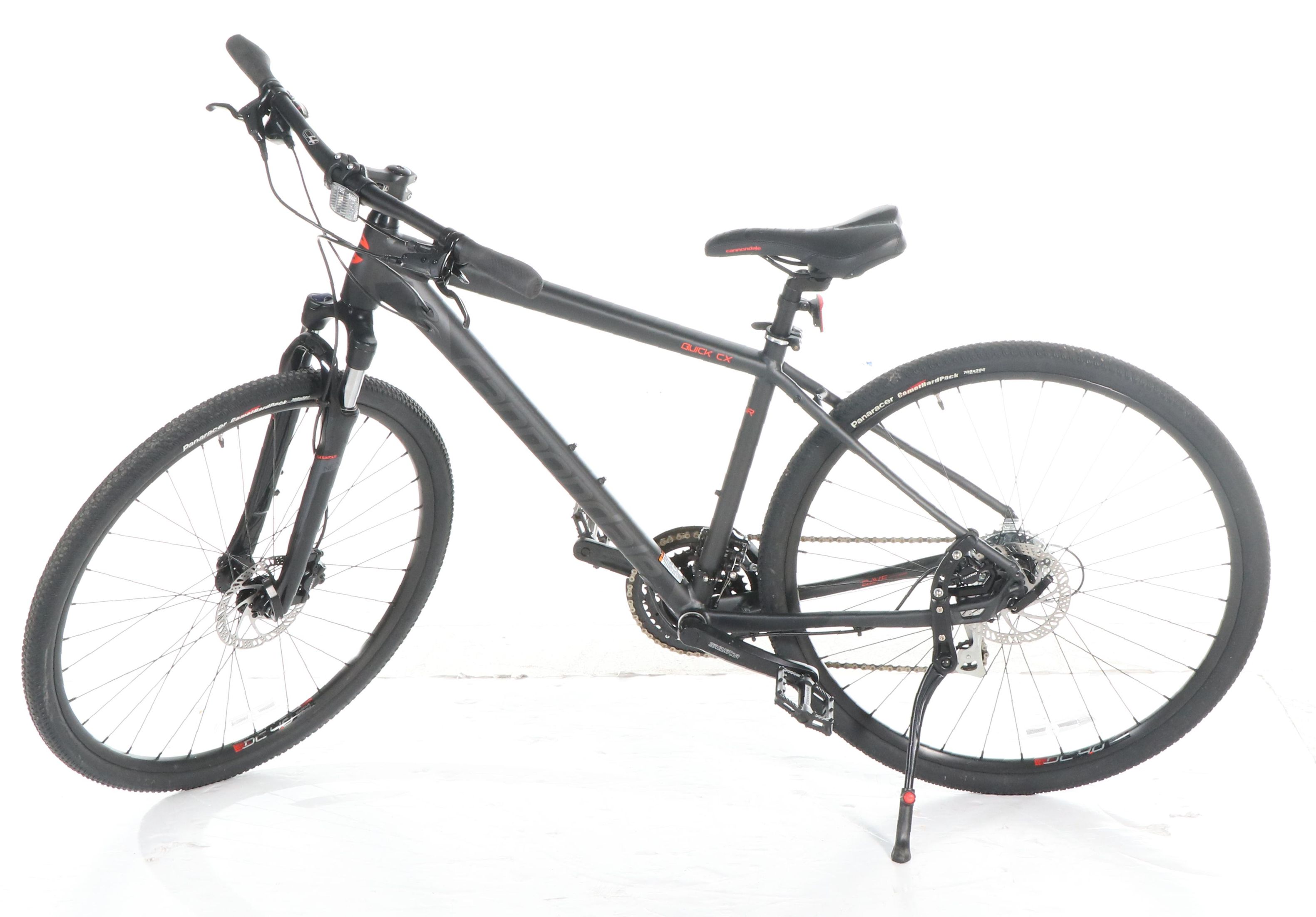 Cannondale Quick CX 4 Hybrid Medium Bicycle in Matte Black, Contemporary