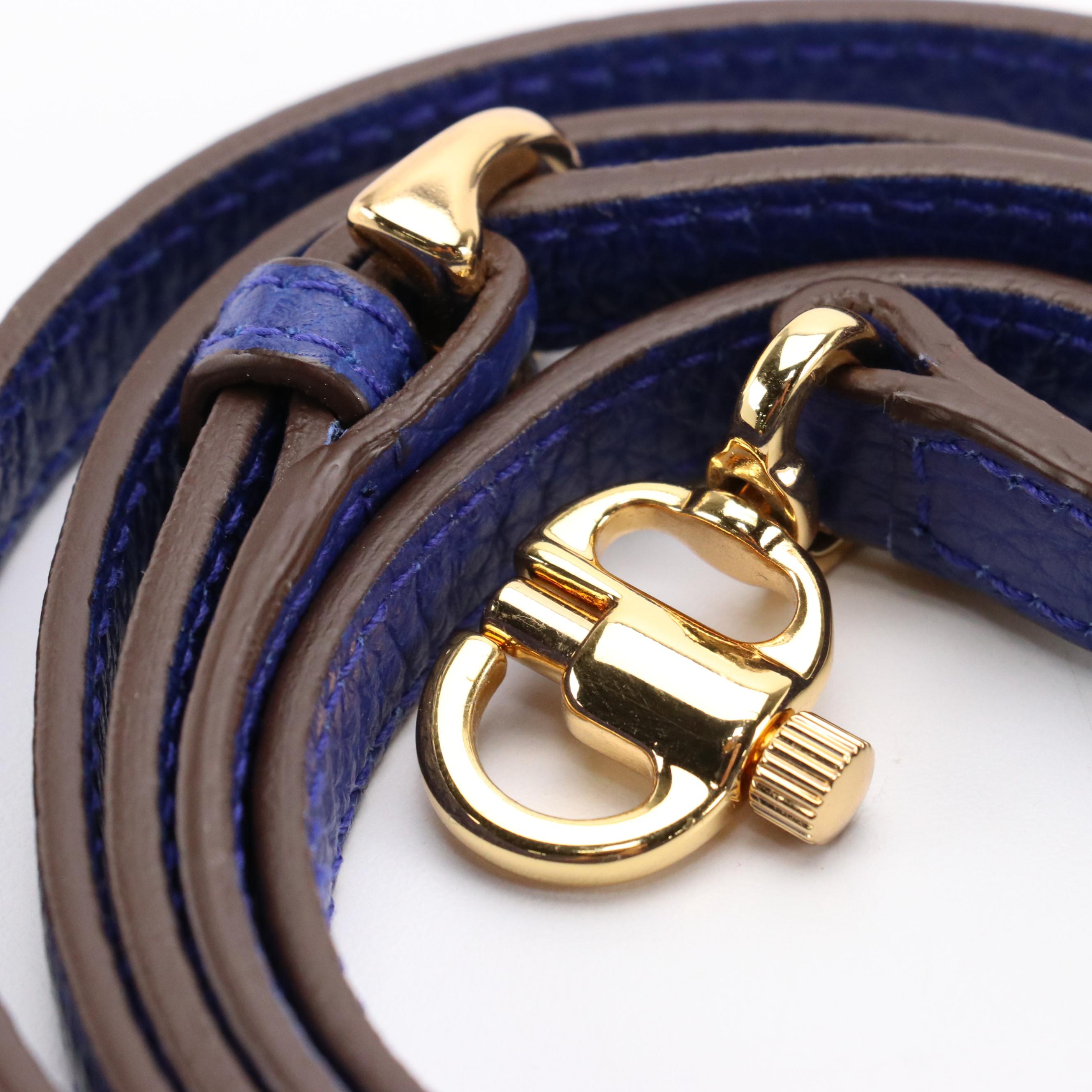 Mark Cross Grain Leather Grace Box Purse with Leather and Chain Crossbody Straps