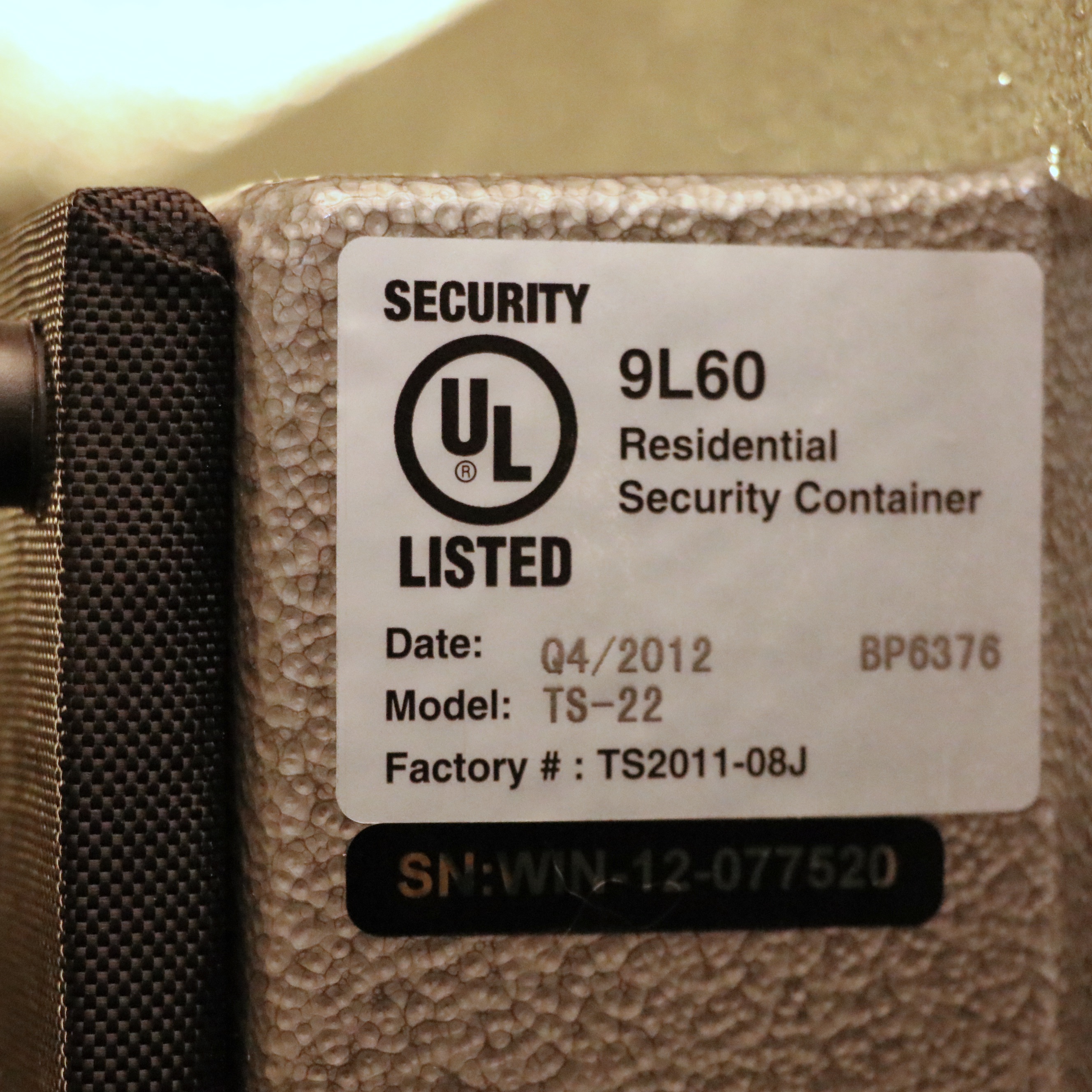 Winchester TS-22 Fire Resistant Gun Safe