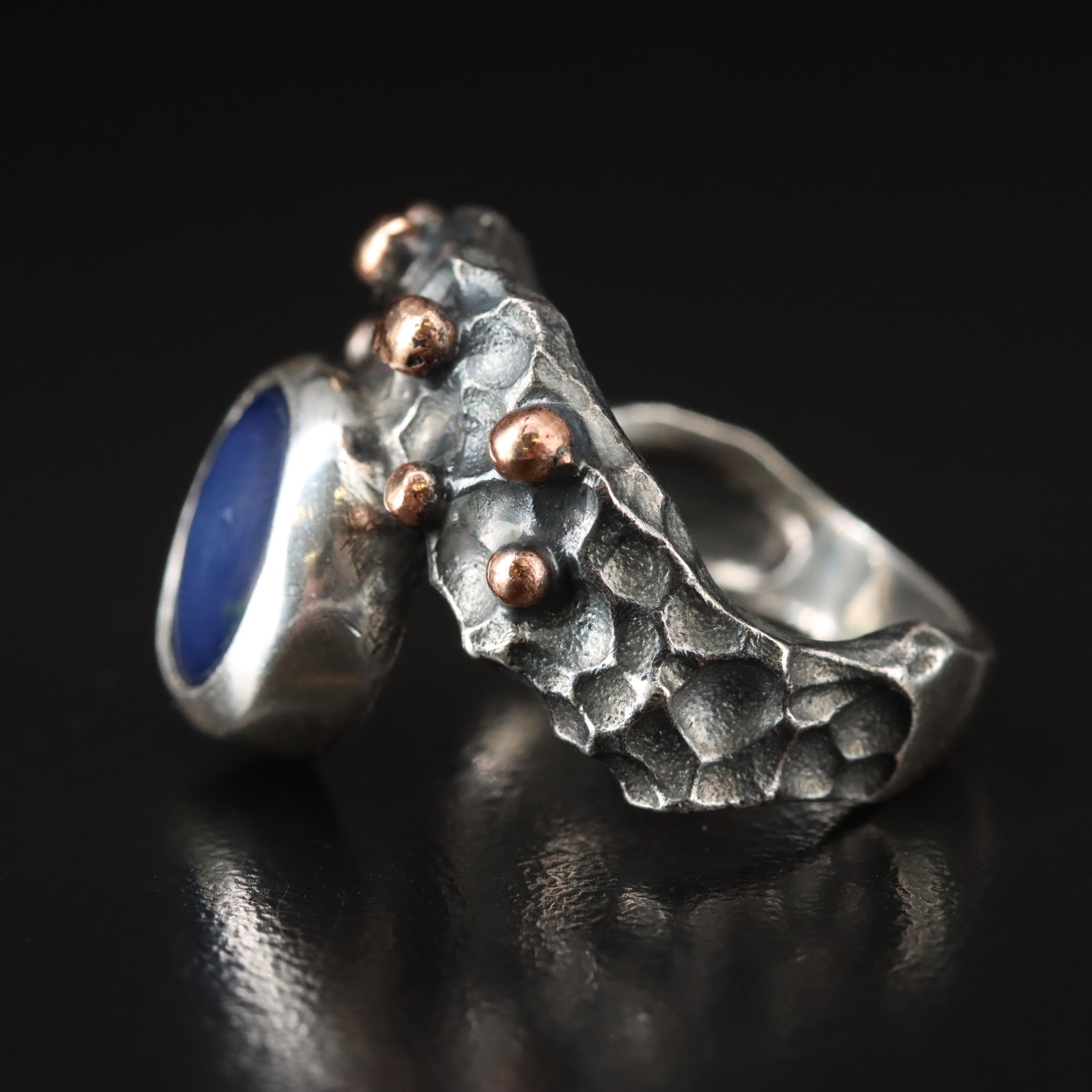 Sterling Star Sapphire Ring