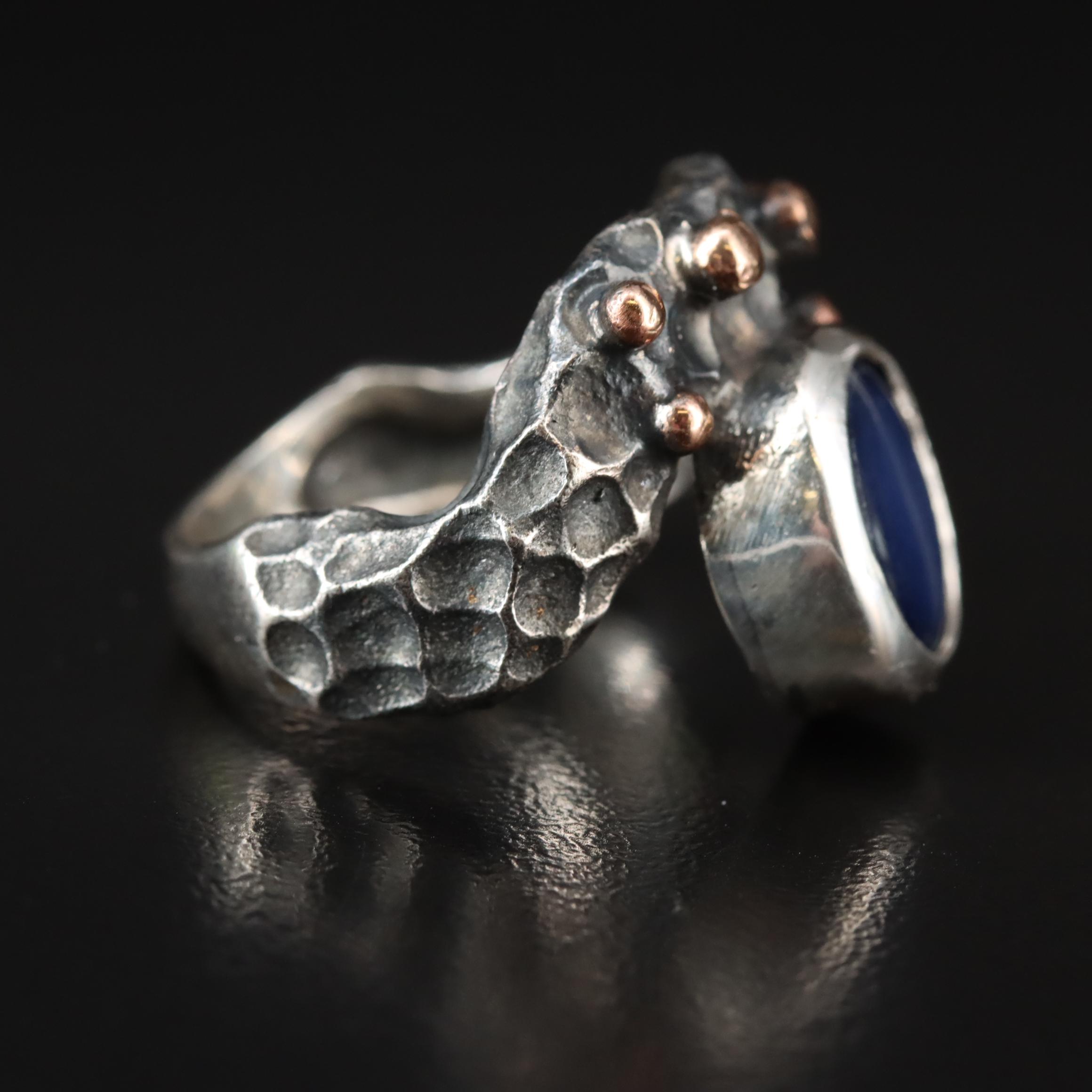 Sterling Star Sapphire Ring