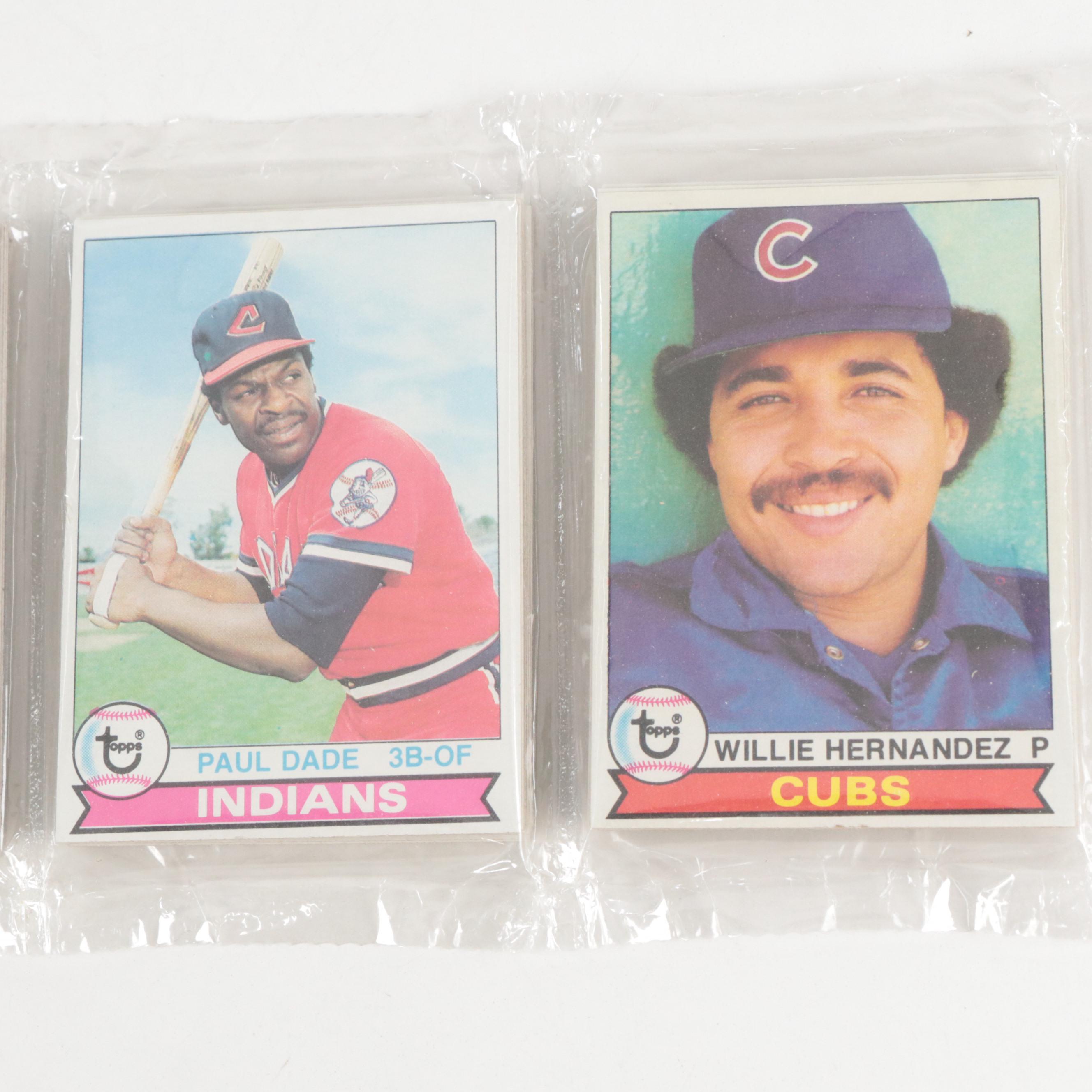 1979 Topps Baseball Sealed Rack Pack Featuring Willie Hernandez and More