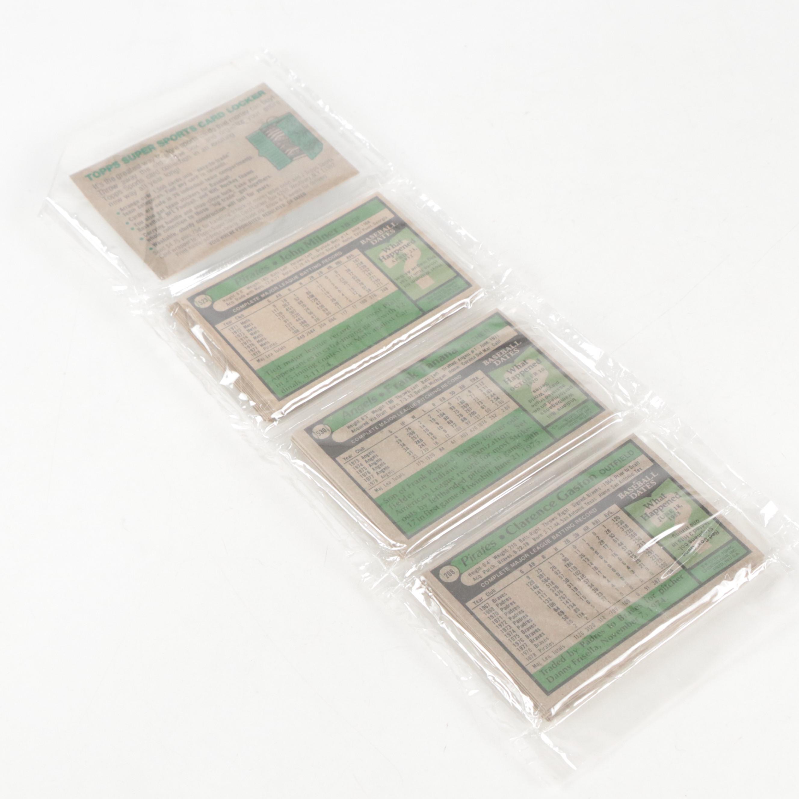 1979 Topps Baseball Sealed Rack Pack Featuring Willie Hernandez and More