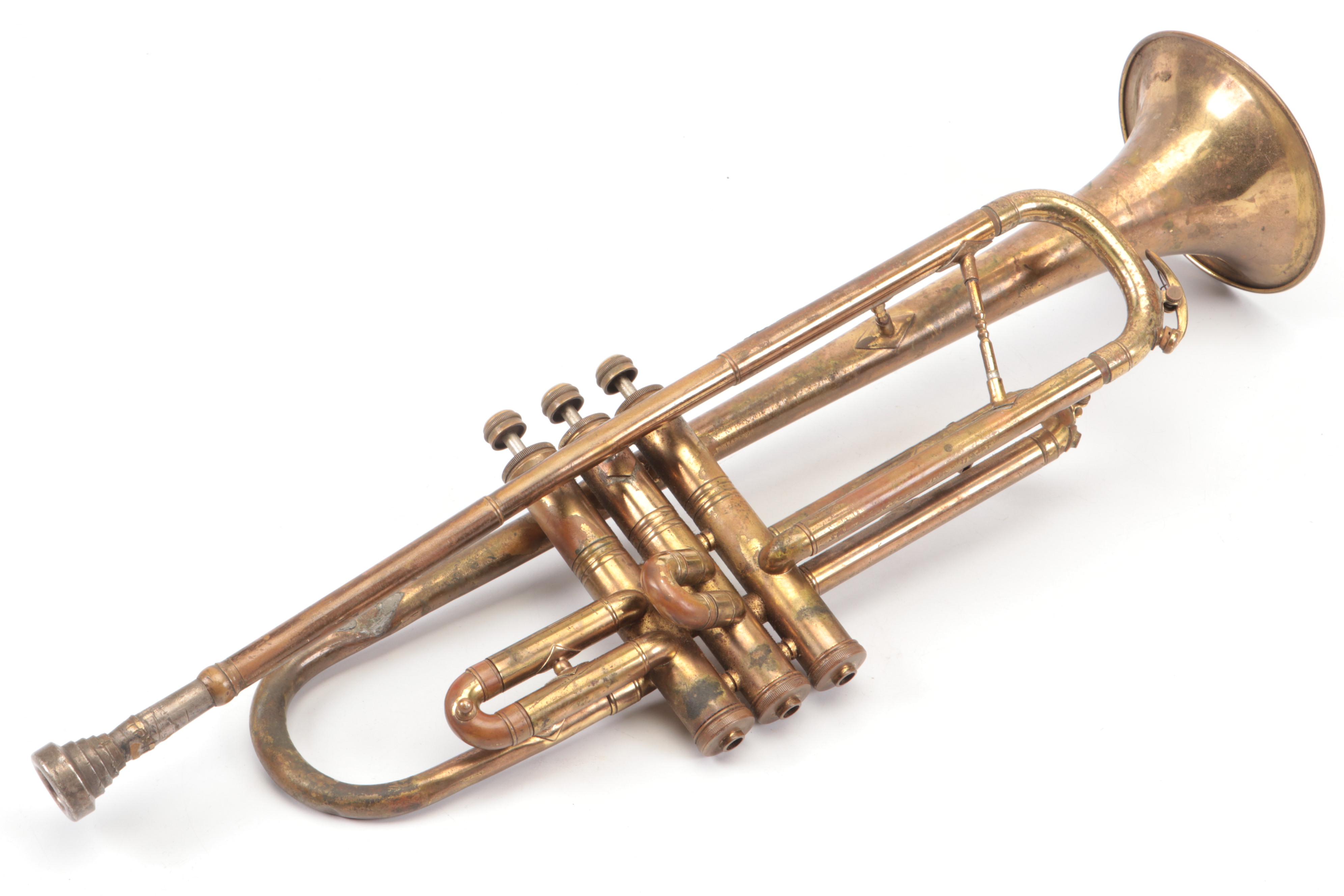 Conn Pan-American 58B Trumpet and Mouthpieces, c. 1948