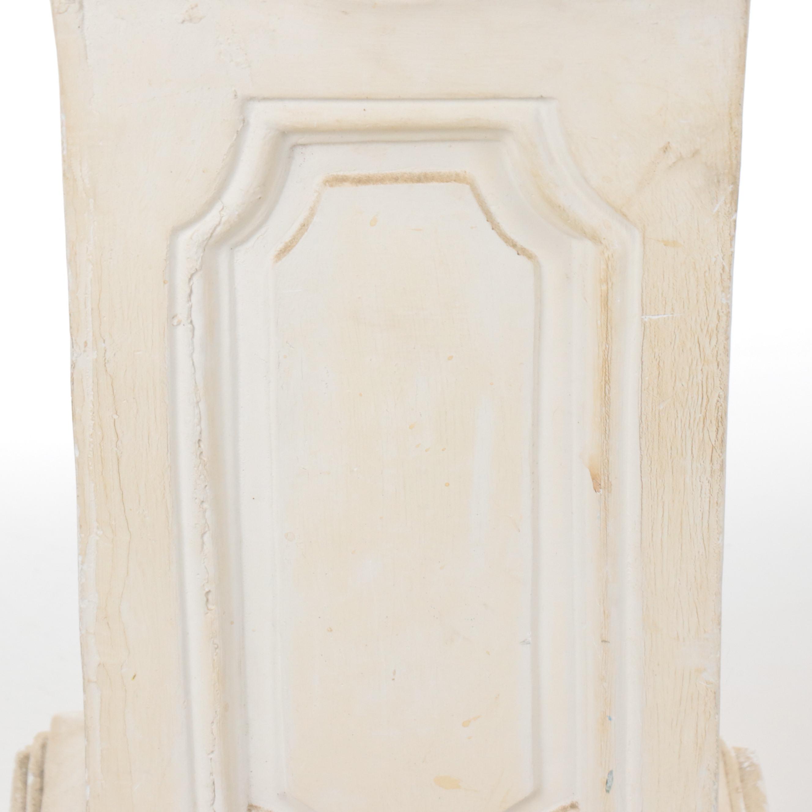 Pair of Neoclassical Style Plaster Stands