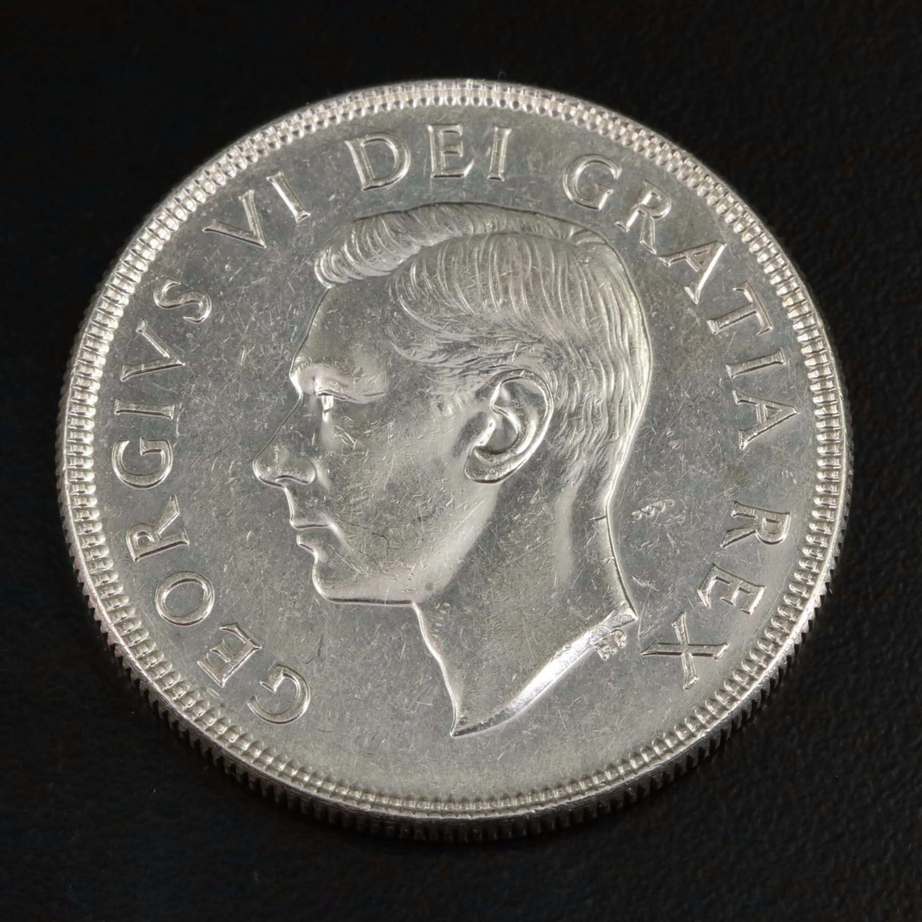 Canada 1939 and 1949 Silver Dollars