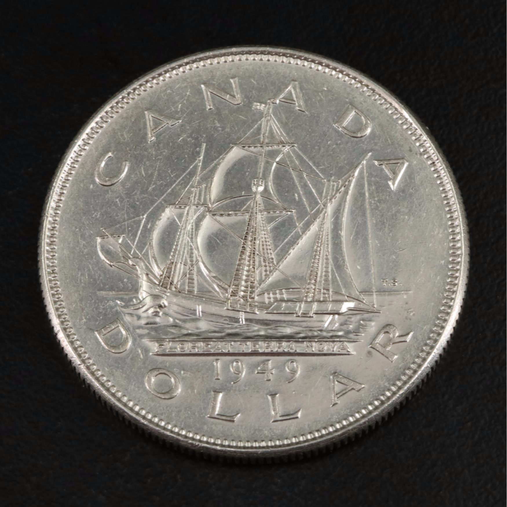 Canada 1939 and 1949 Silver Dollars