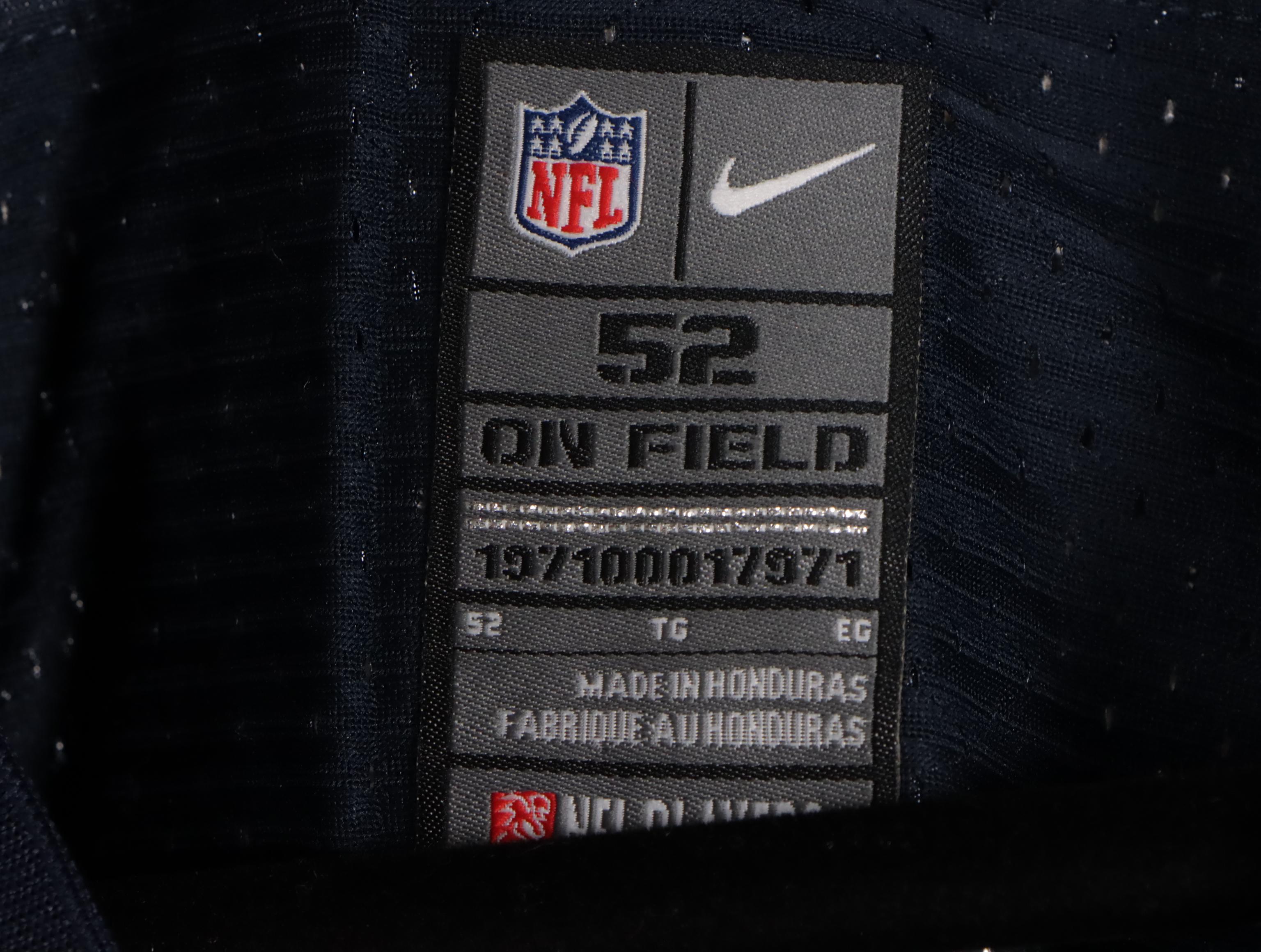 Tom Brady, Ezekiel Elliott, Junior Seau, and More NFL Football Jerseys