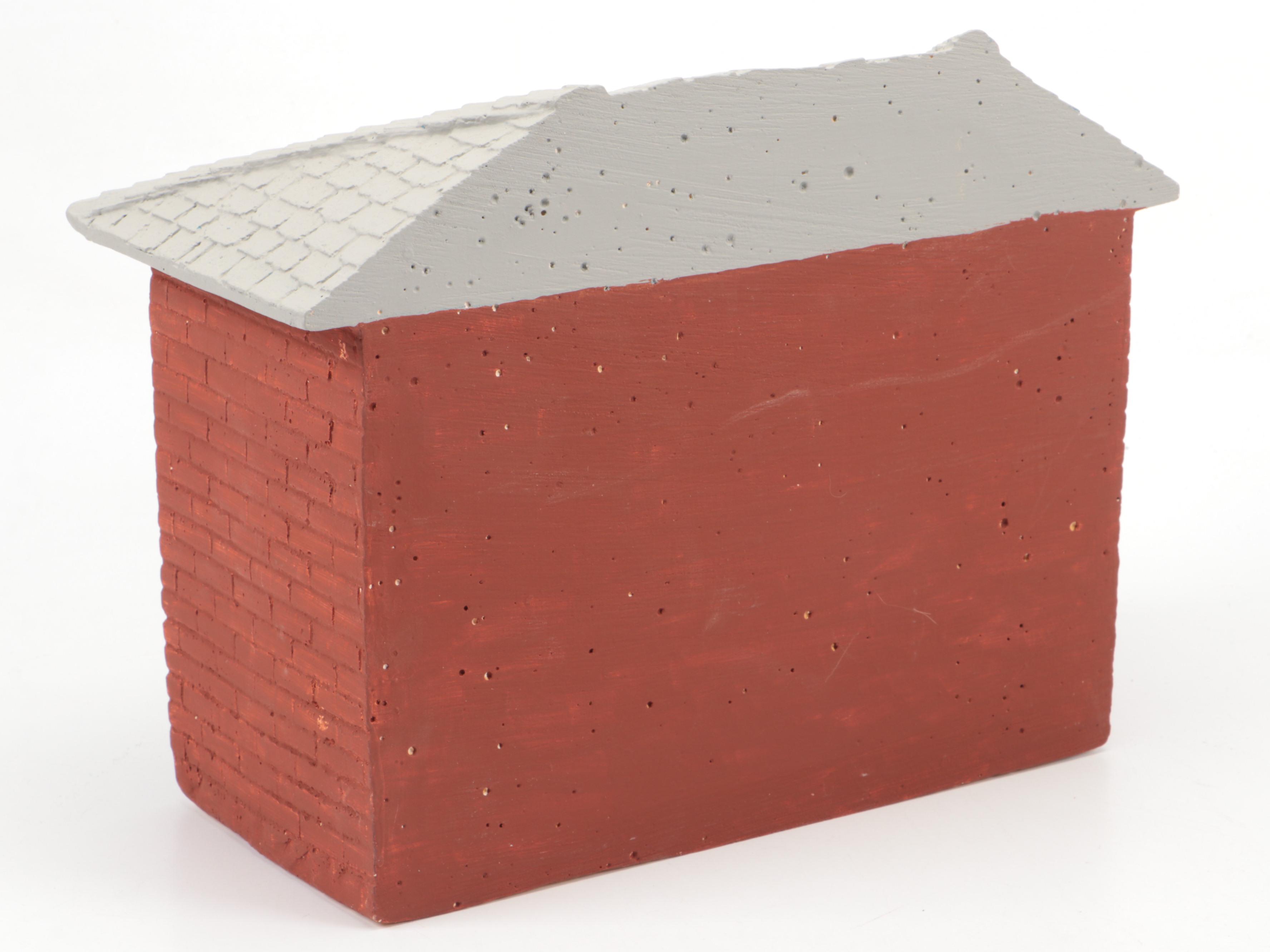 Hobbyist Hand-Crafted Halloween Witch and Amish Kitchen Theme Miniature Dioramas