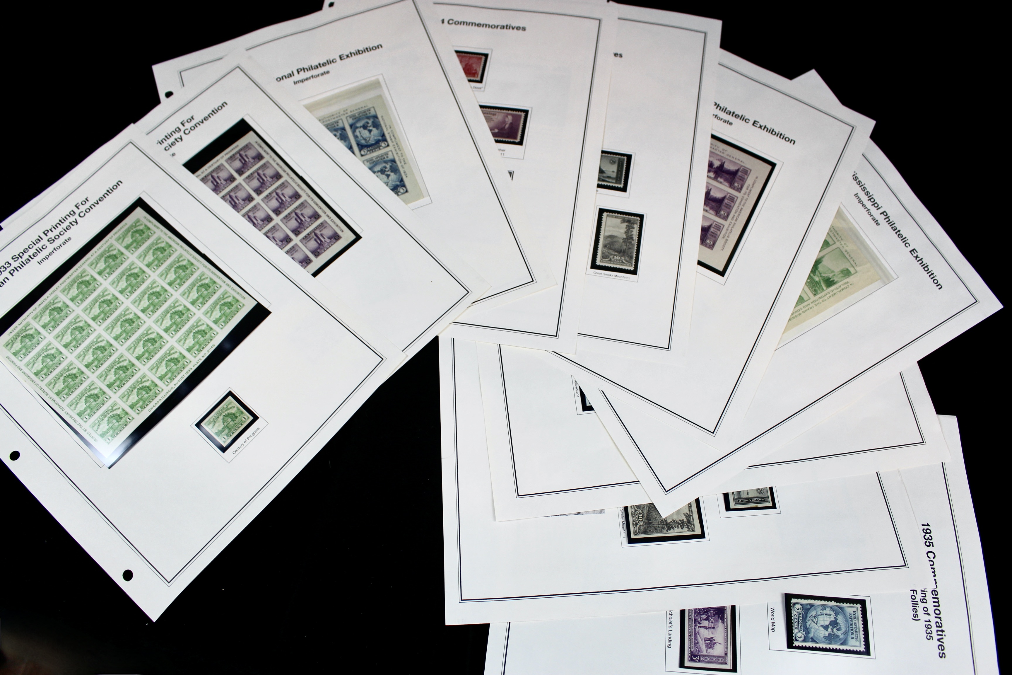 Farley Postage Stamp Collection
