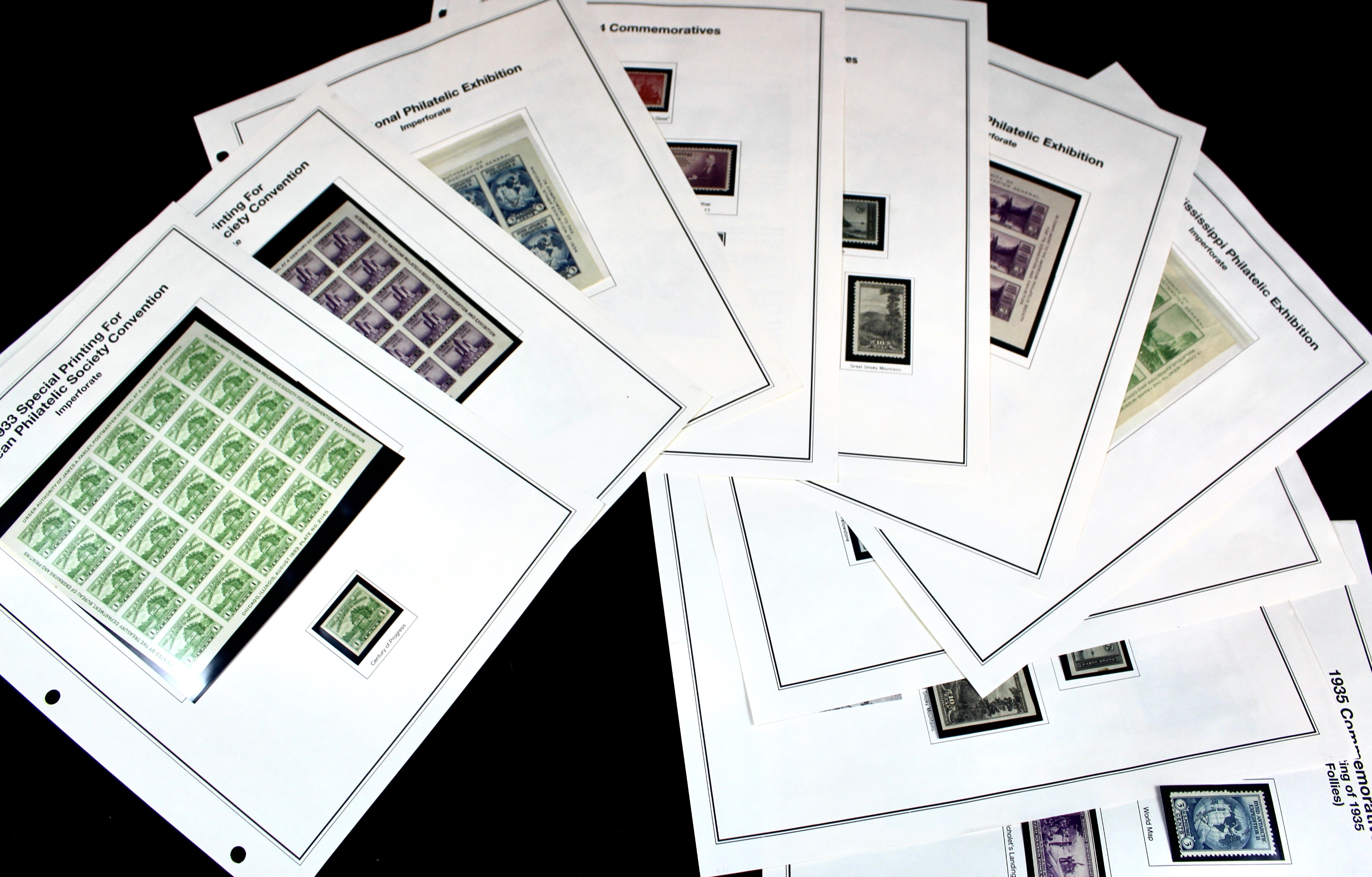 Farley Postage Stamp Collection