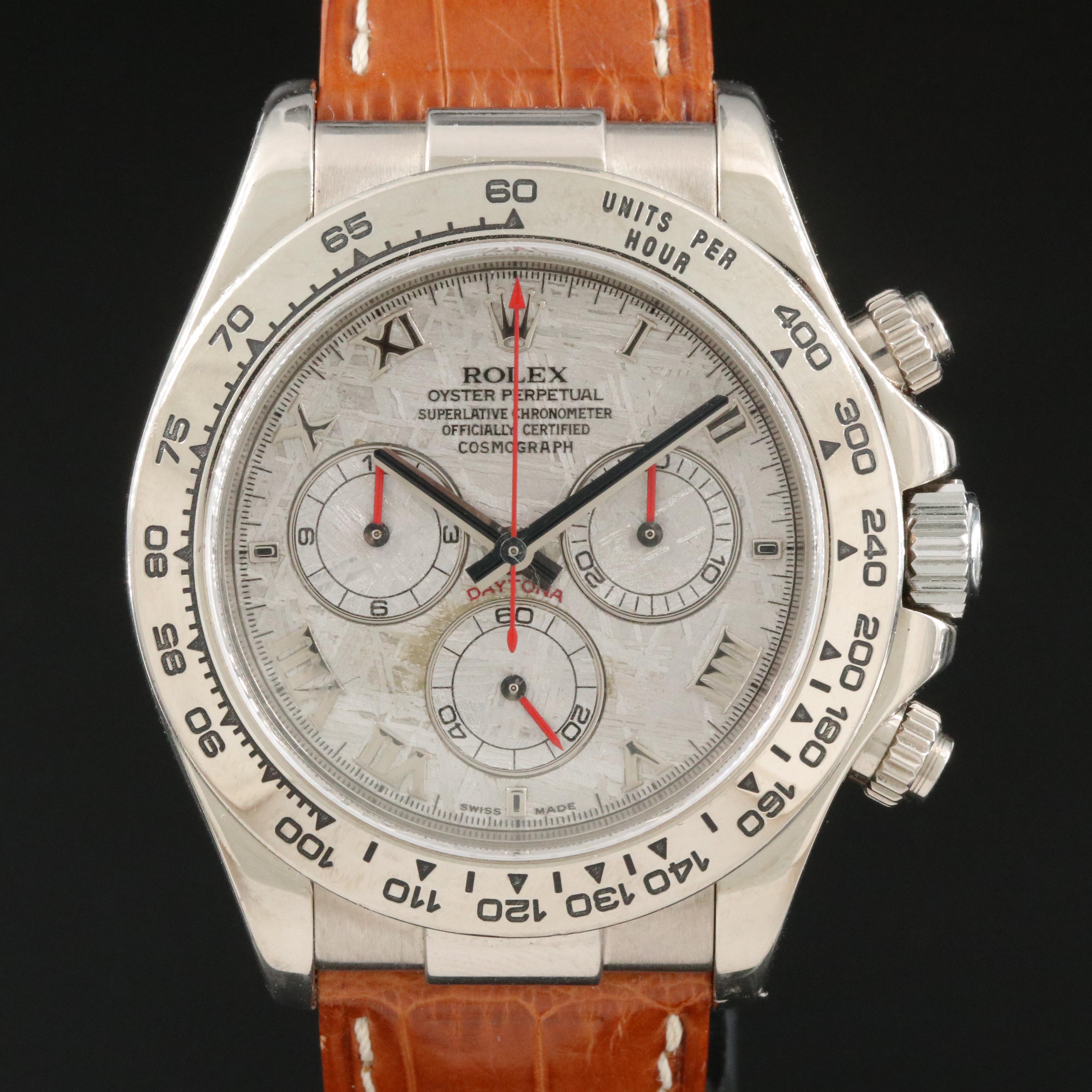 2003 - 2004 Rolex Daytona Meteorite Dial Cosmograph Watch