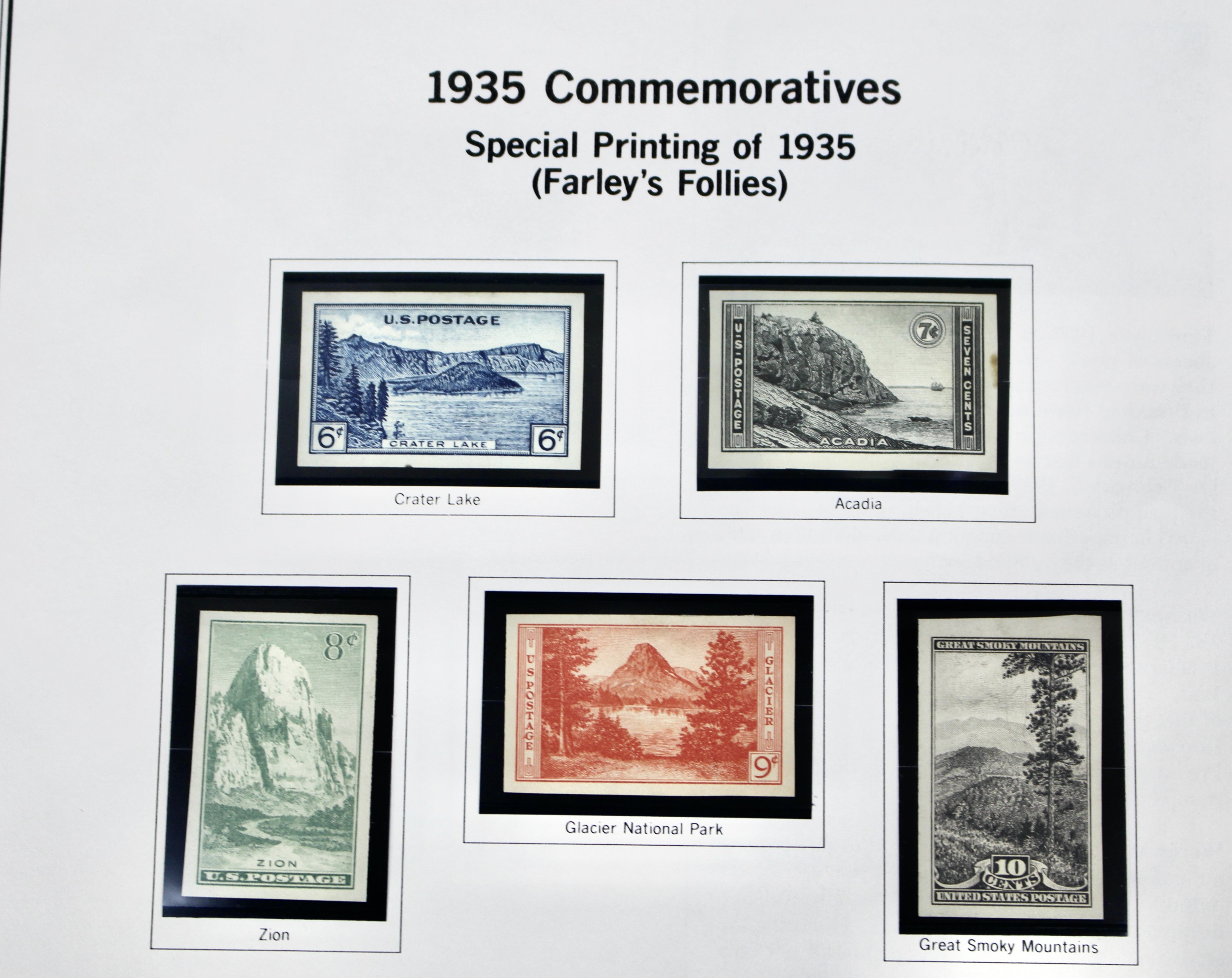 Farley Postage Stamp Collection