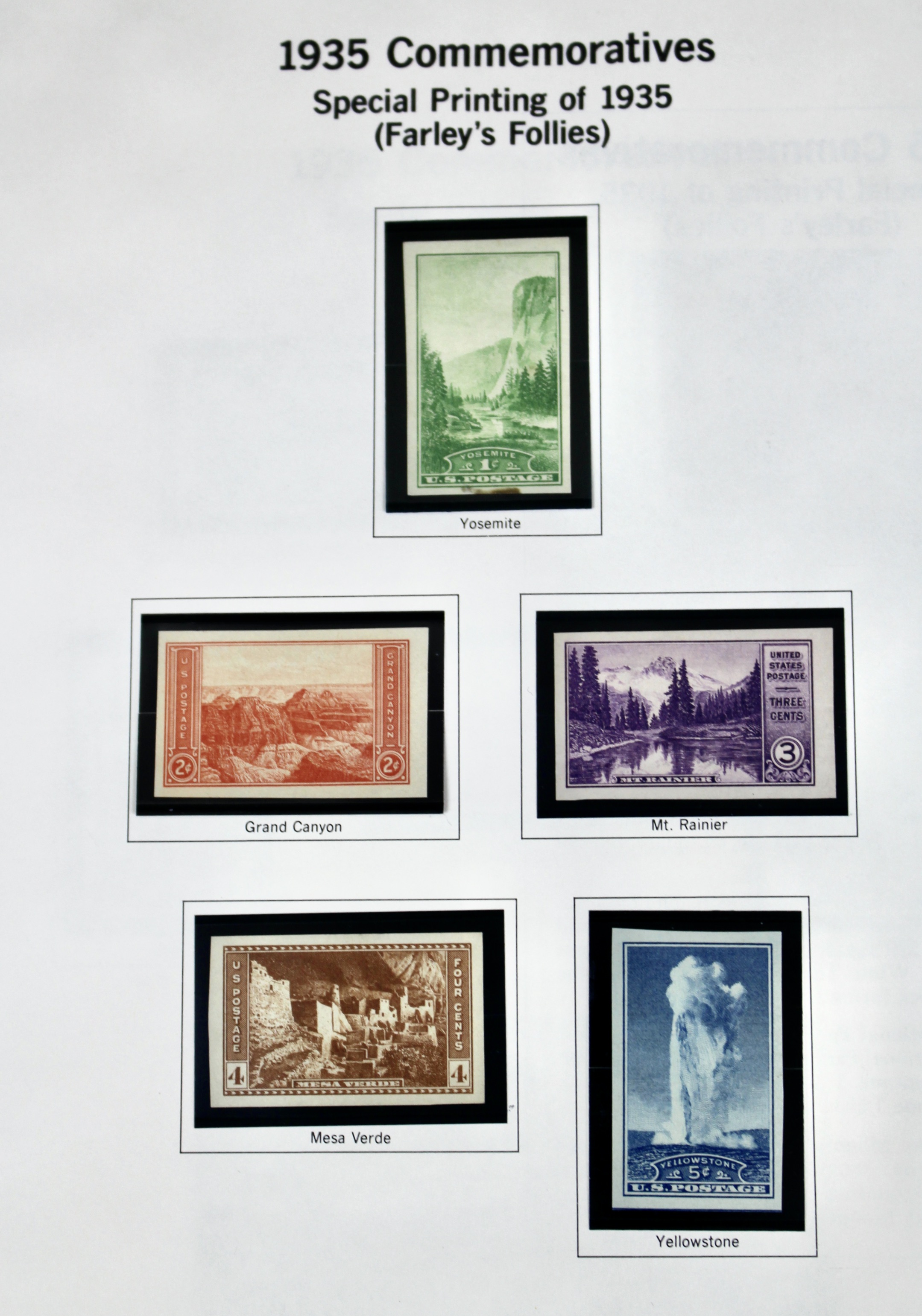 Farley Postage Stamp Collection