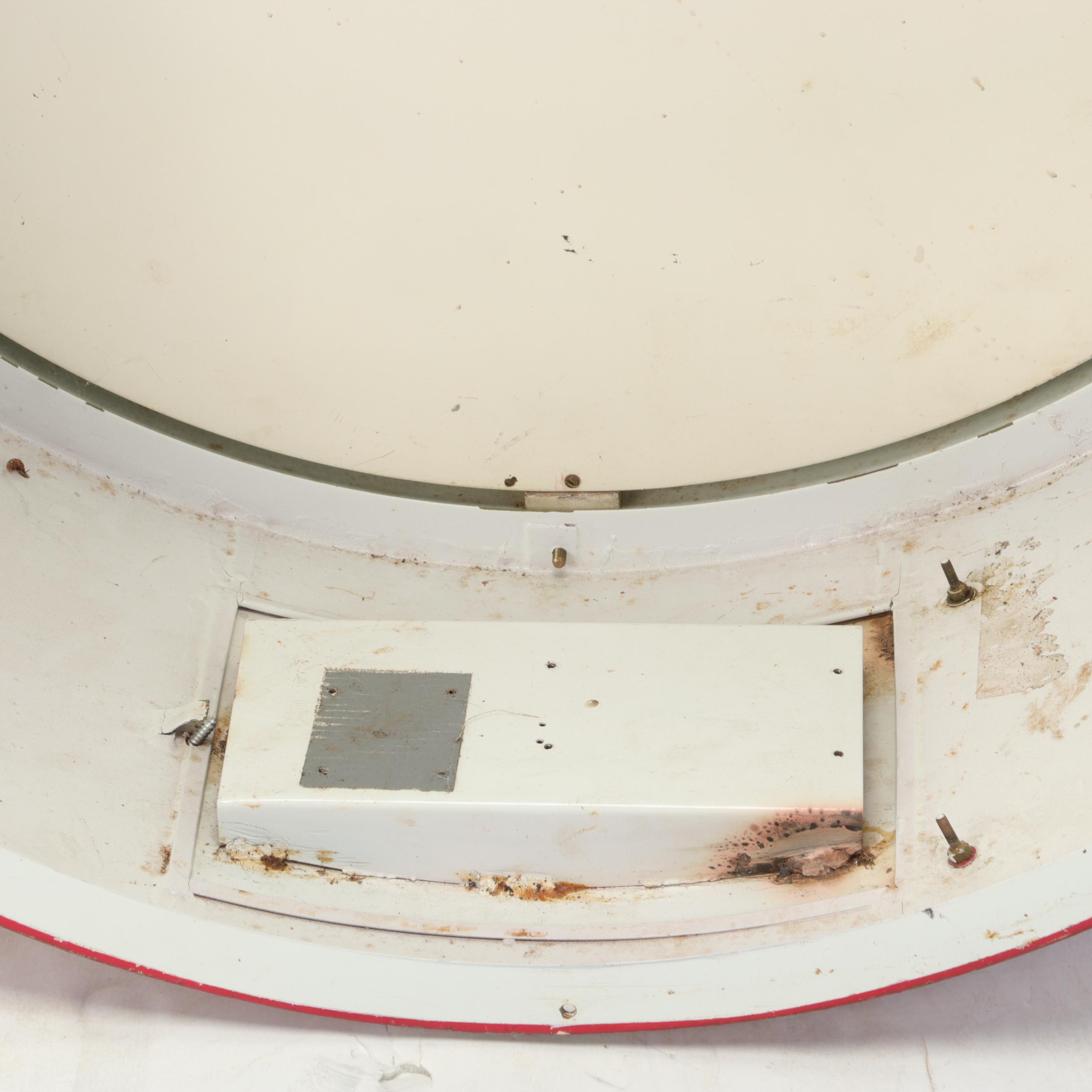 Vintage Industrial Factory Wall Clock by Smiths English Clock Systems of London