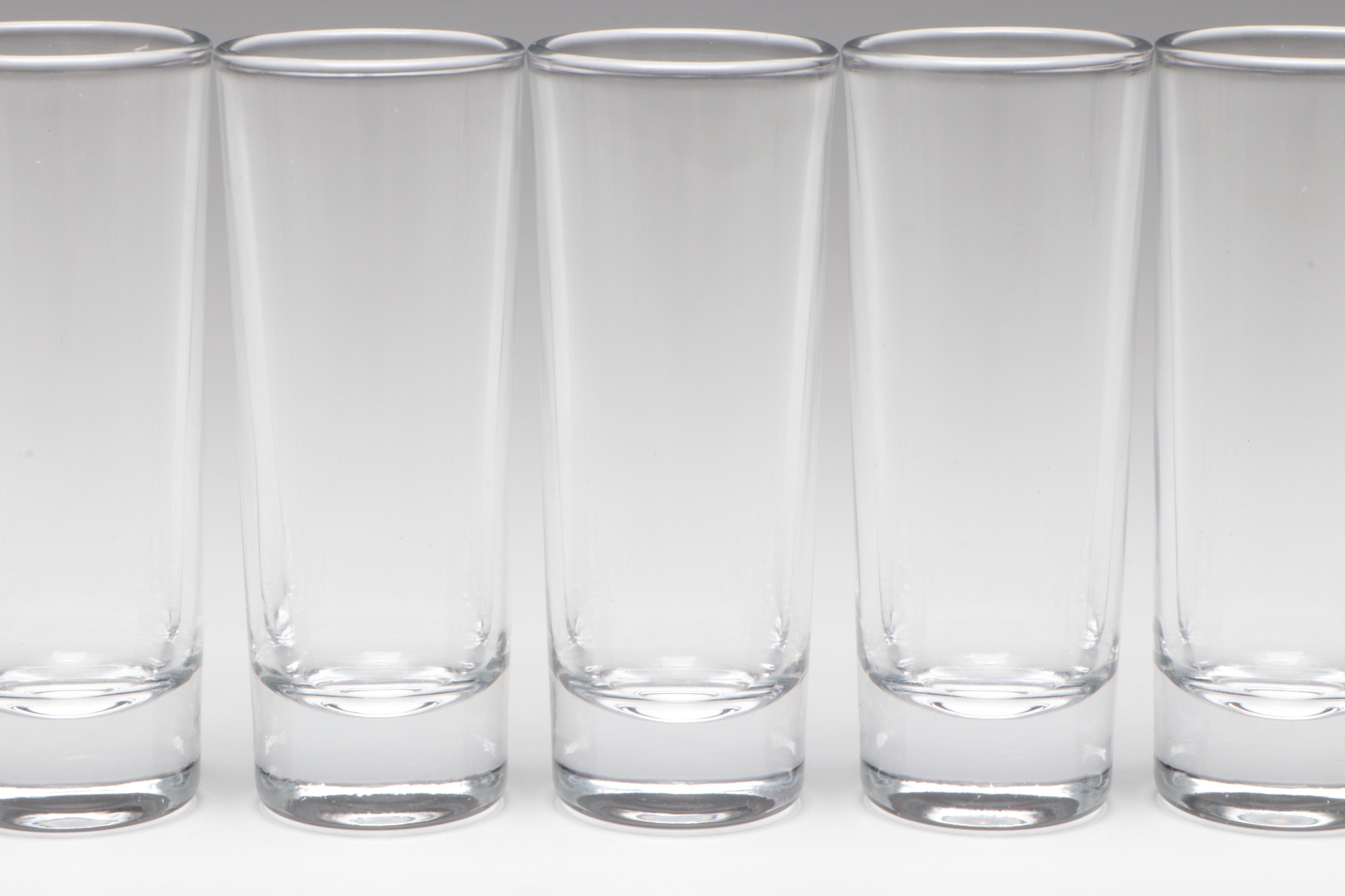 Monogrammed Barrel Top Lazy Susan with Pump Decanter and Shot Glasses