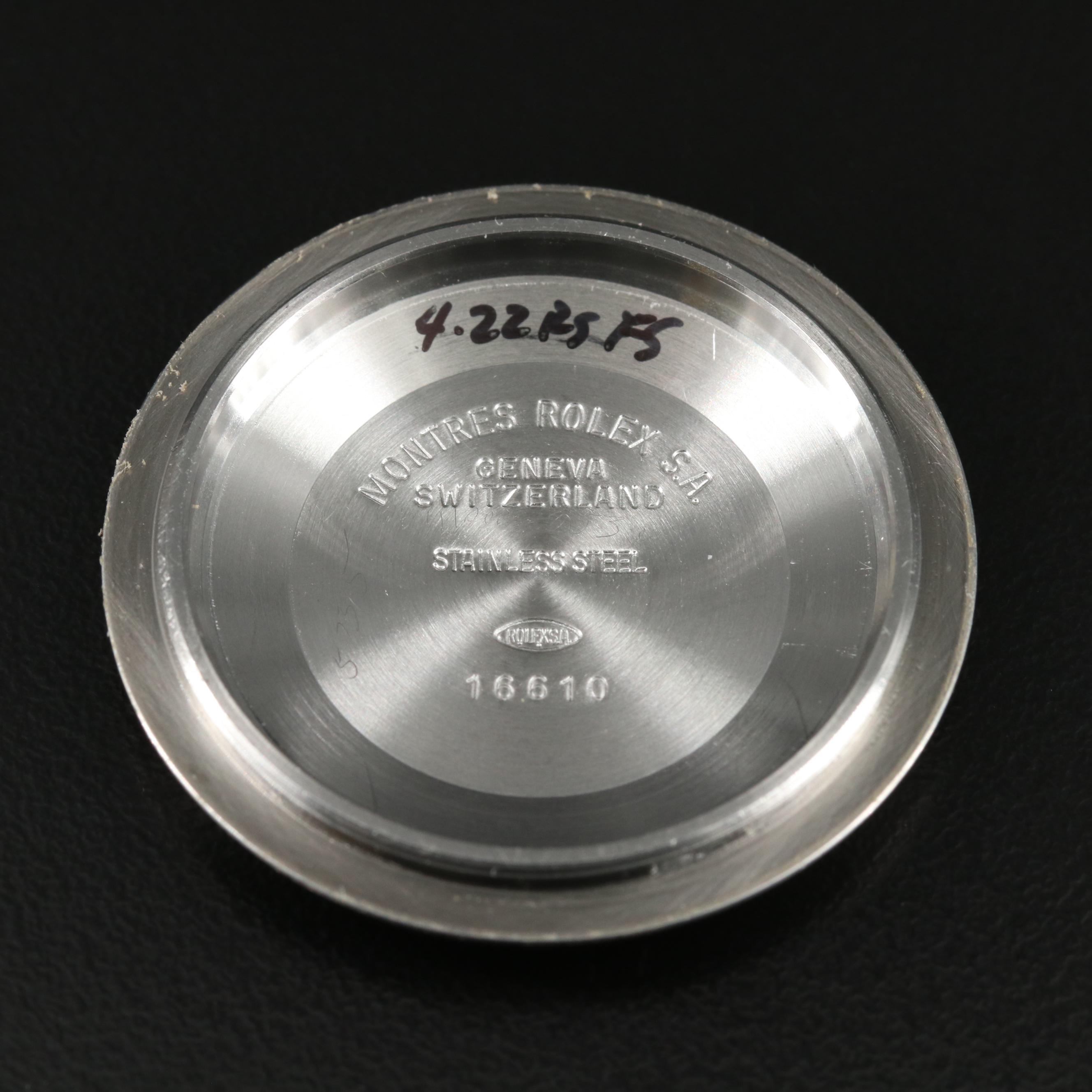 1995 Rolex Oyster Perpetual Submariner Date Watch