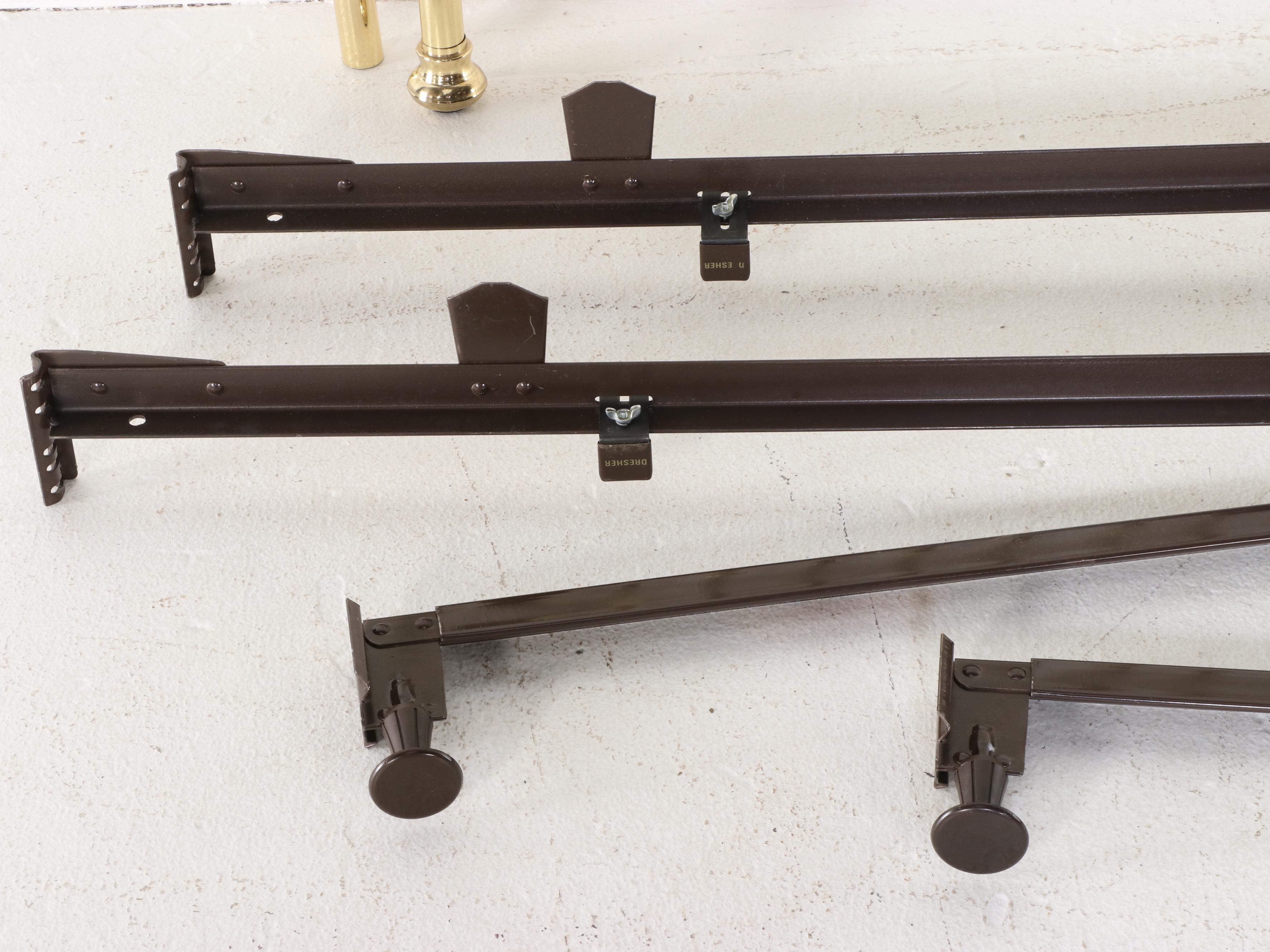 Victorian Style Brassed Metal Full Bed Frame