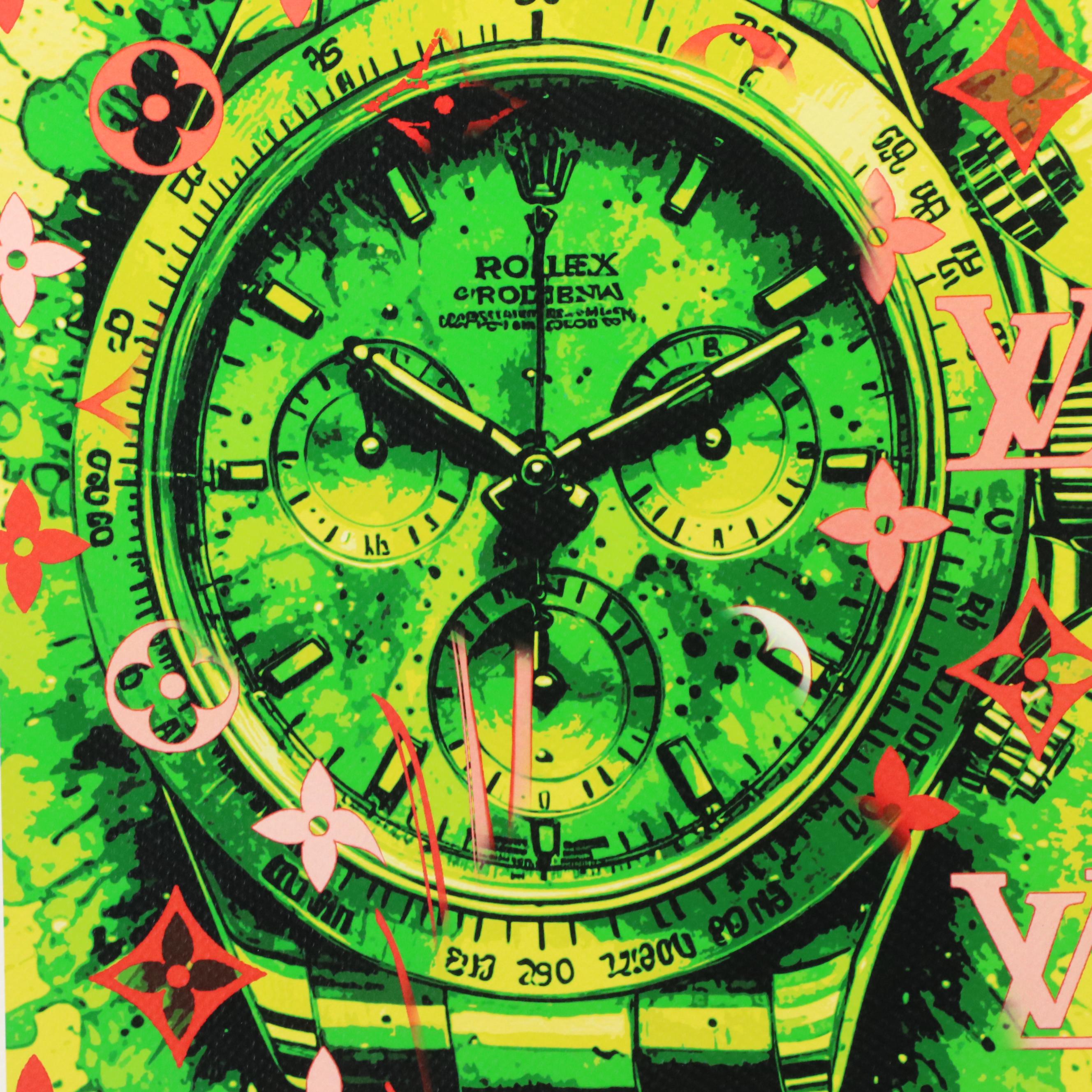 Death NYC Pop Art Graphic Prints of Rolex x Louis Vuitton and More, 2023