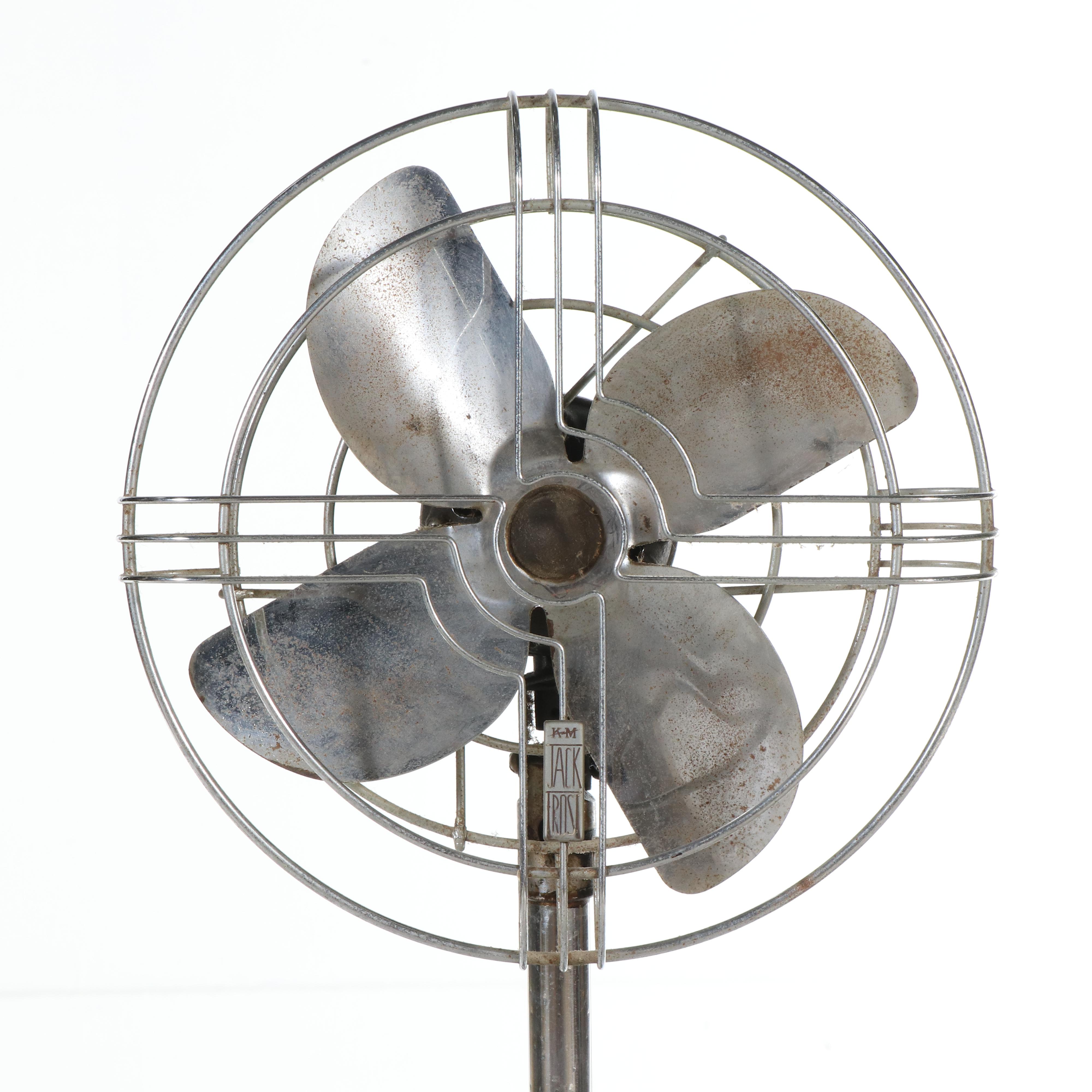Knapp-Monarch "Jack Frost" Floor Standing Fan, Mid-20th Century