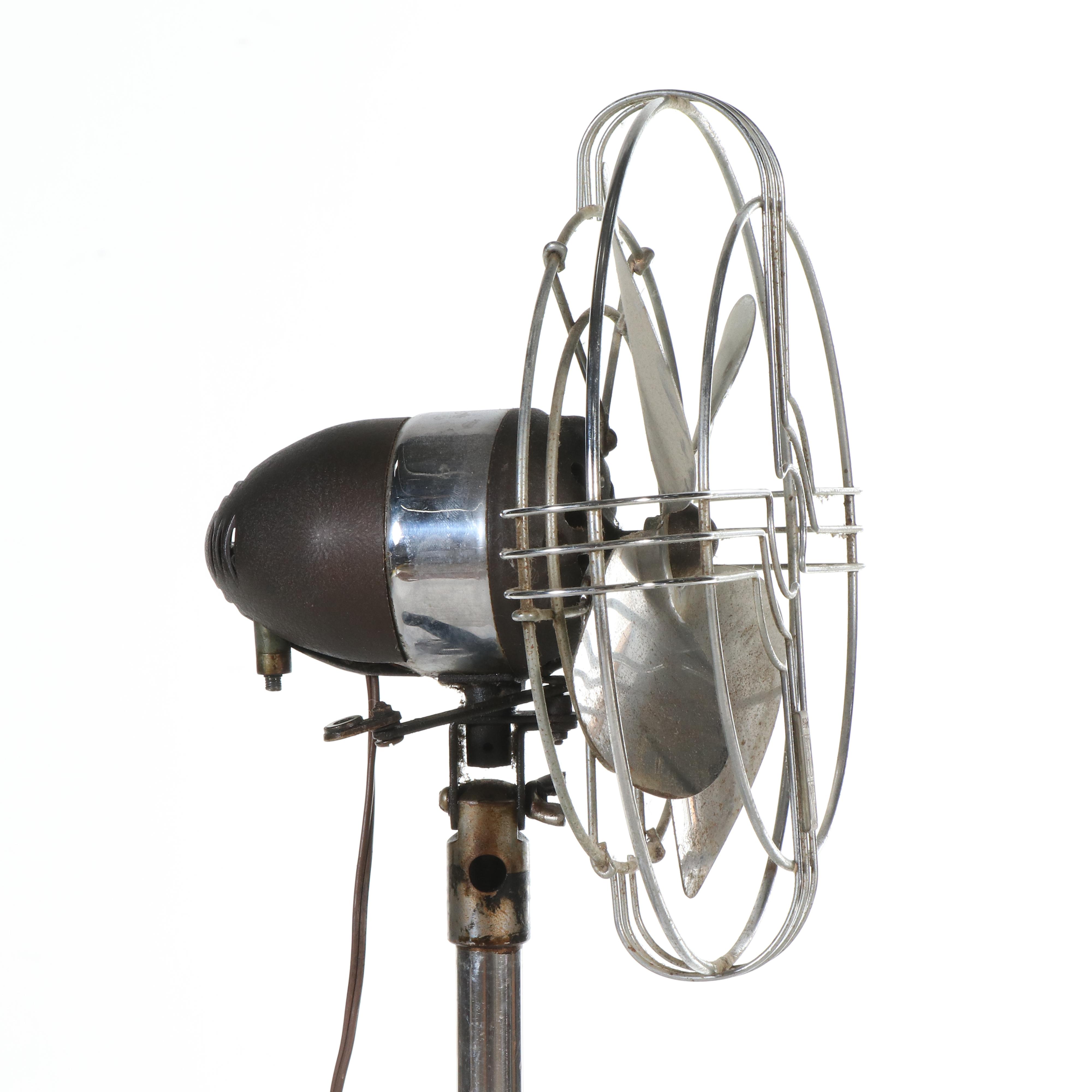 Knapp-Monarch "Jack Frost" Floor Standing Fan, Mid-20th Century