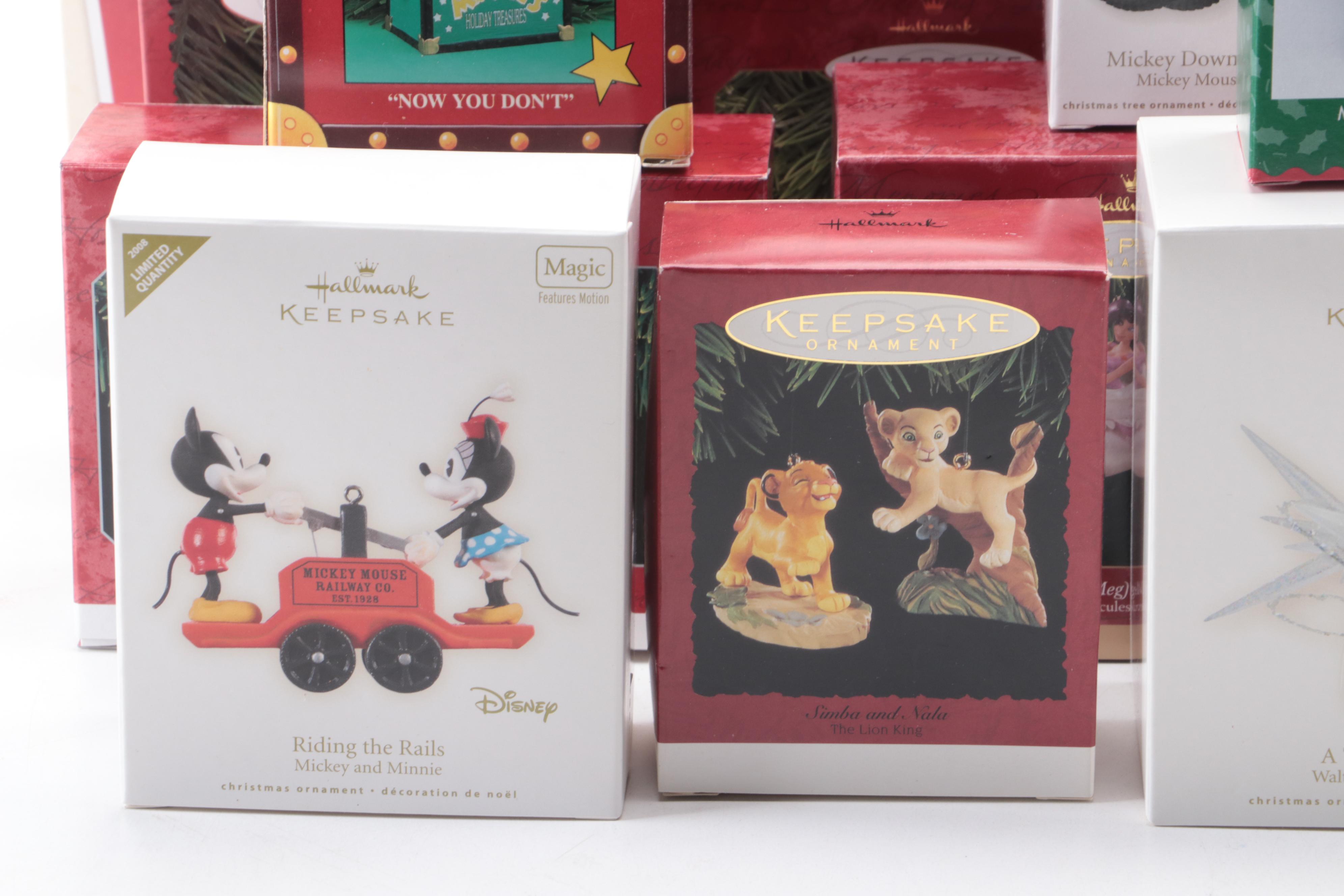 Hallmark Keepsake "Lion King," "Little Mermaid," and More Disney Ornaments