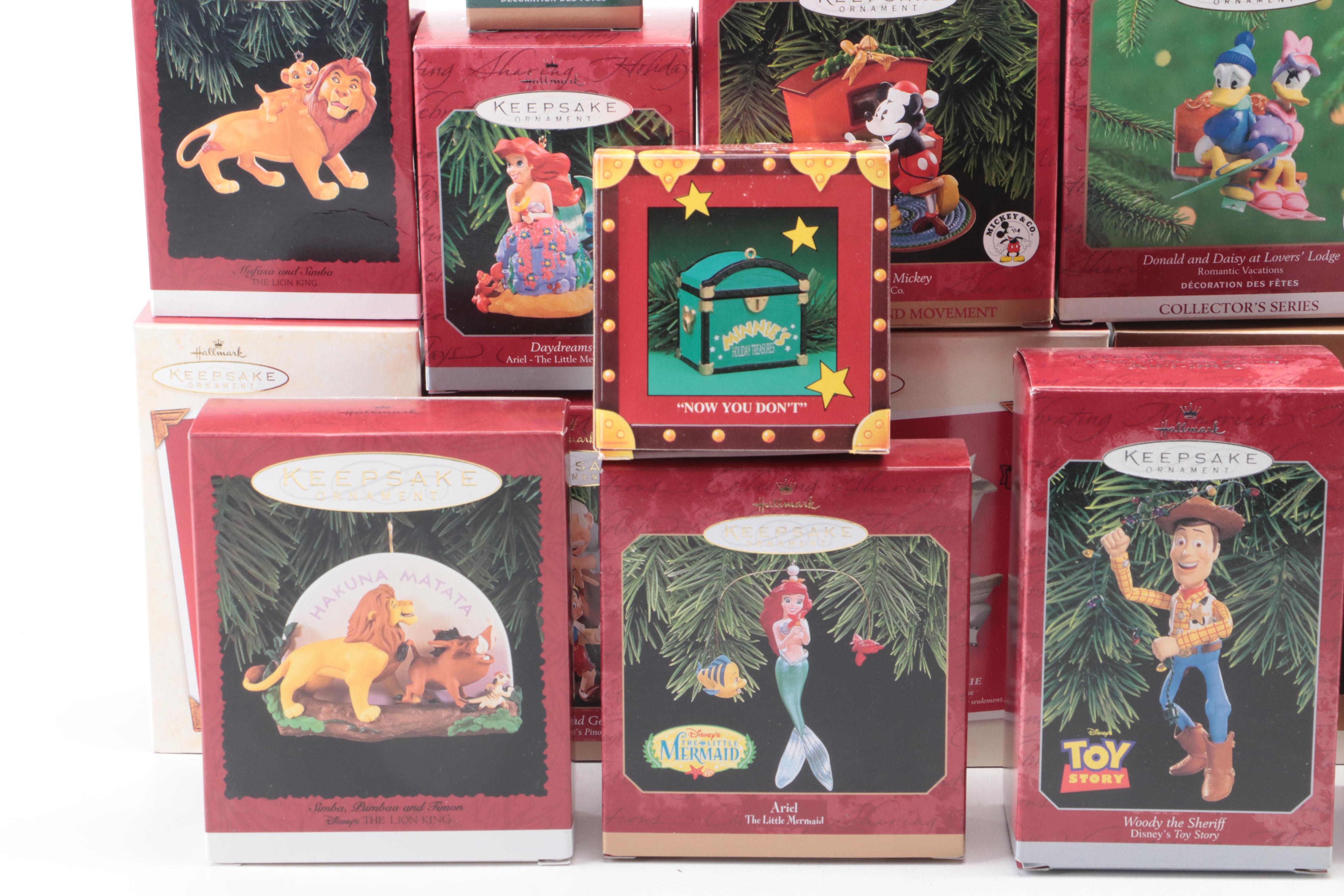 Hallmark Keepsake "Lion King," "Little Mermaid," and More Disney Ornaments