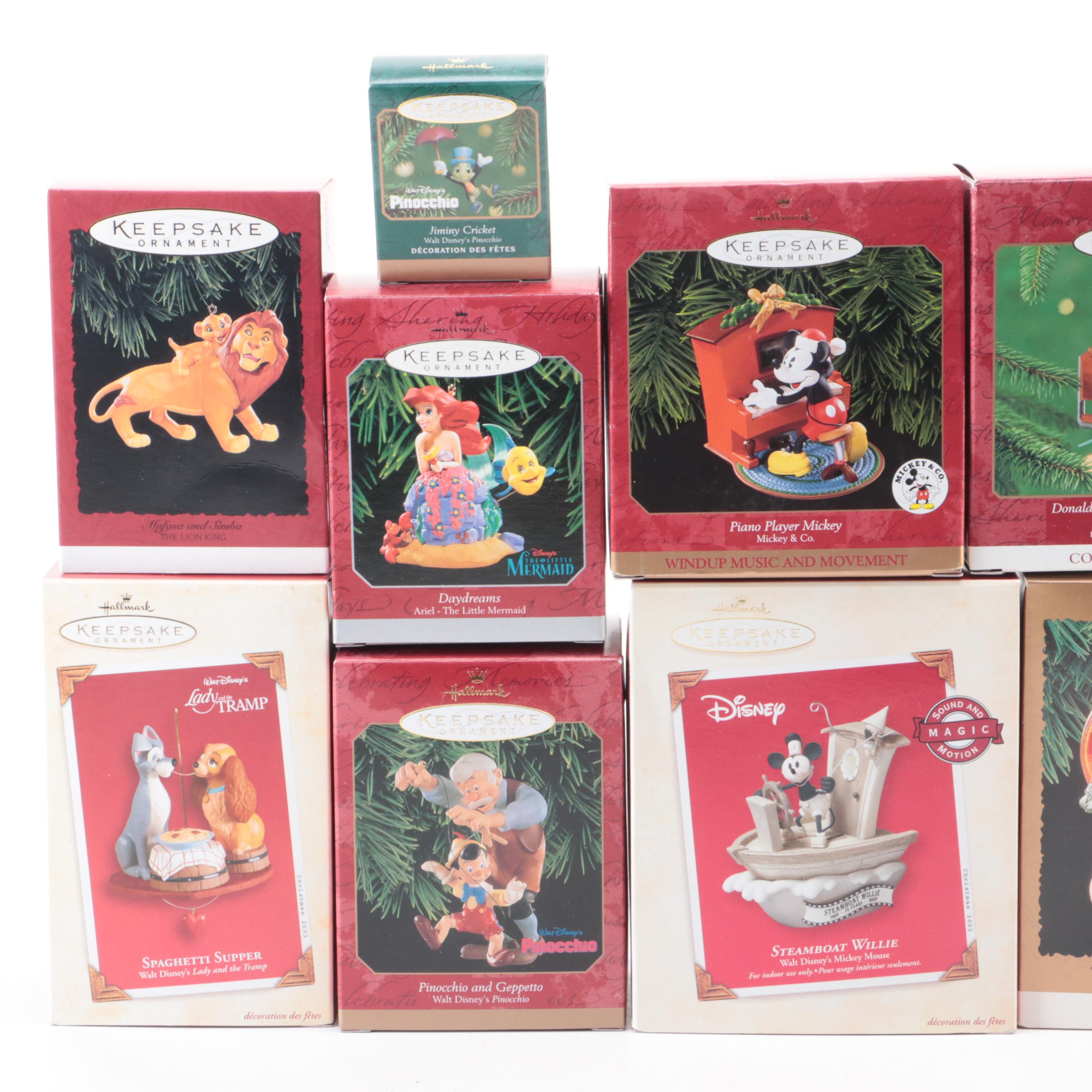 Hallmark Keepsake "Lion King," "Little Mermaid," and More Disney Ornaments