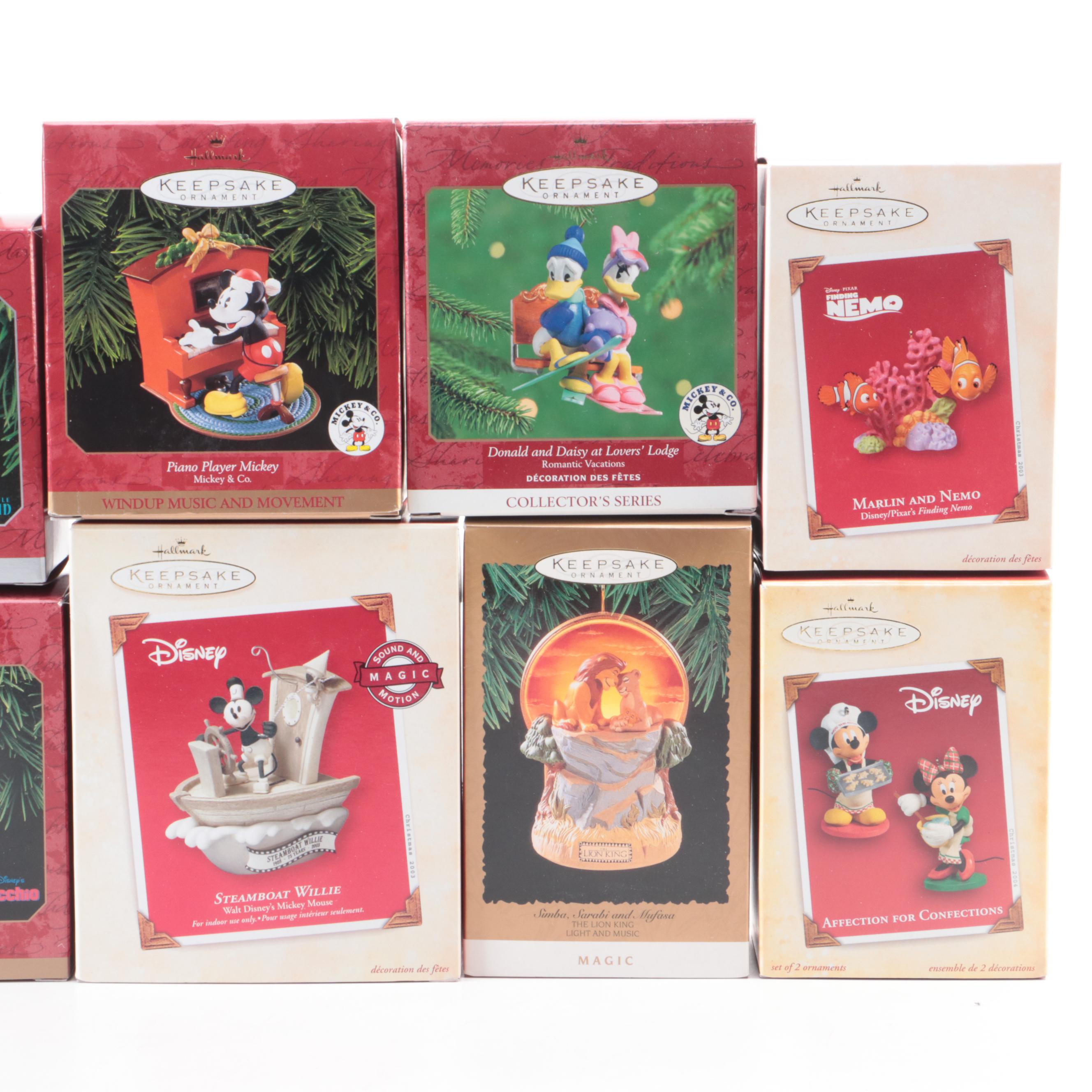 Hallmark Keepsake "Lion King," "Little Mermaid," and More Disney Ornaments