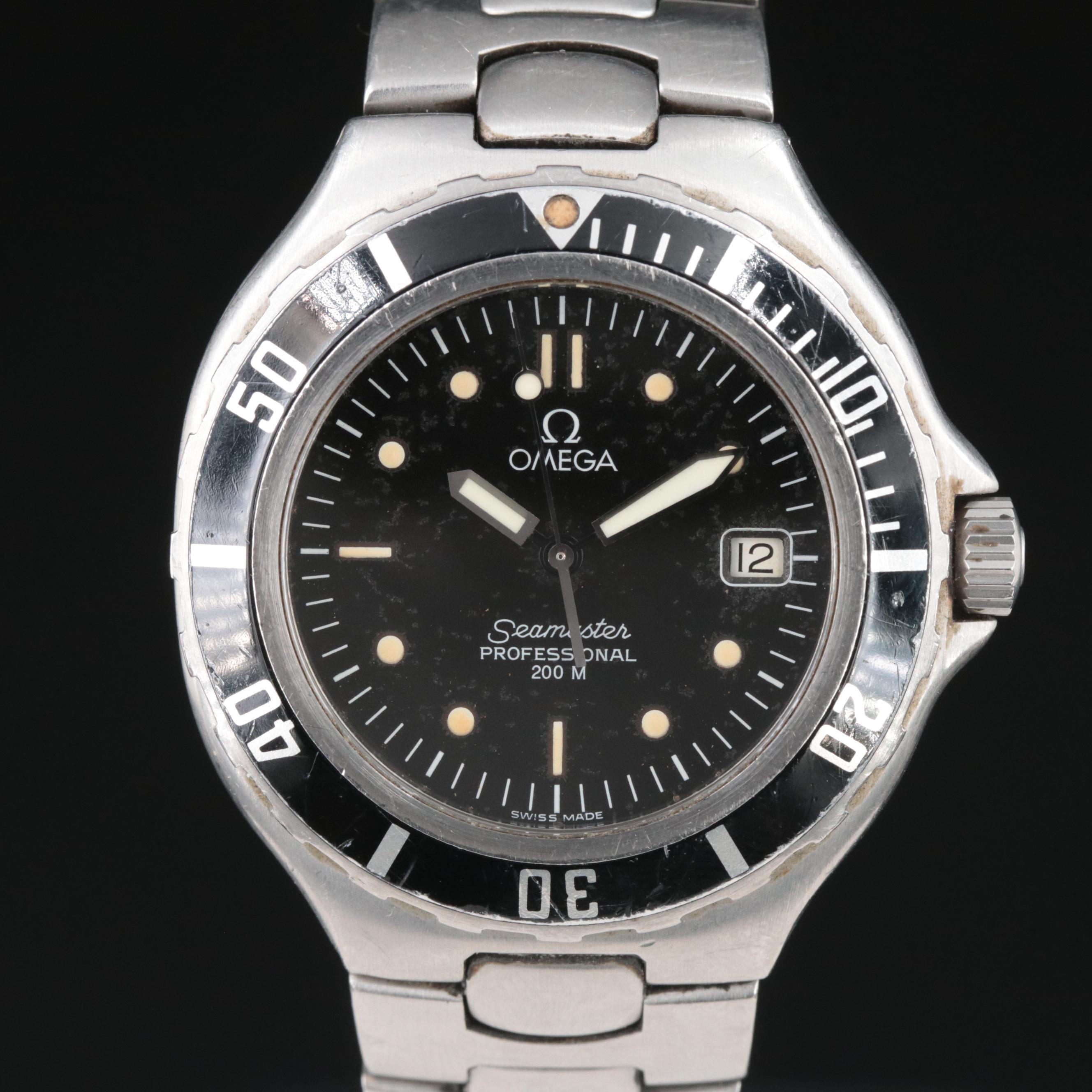 Omega Seamaster Professional 38mm Steel Quartz Watch