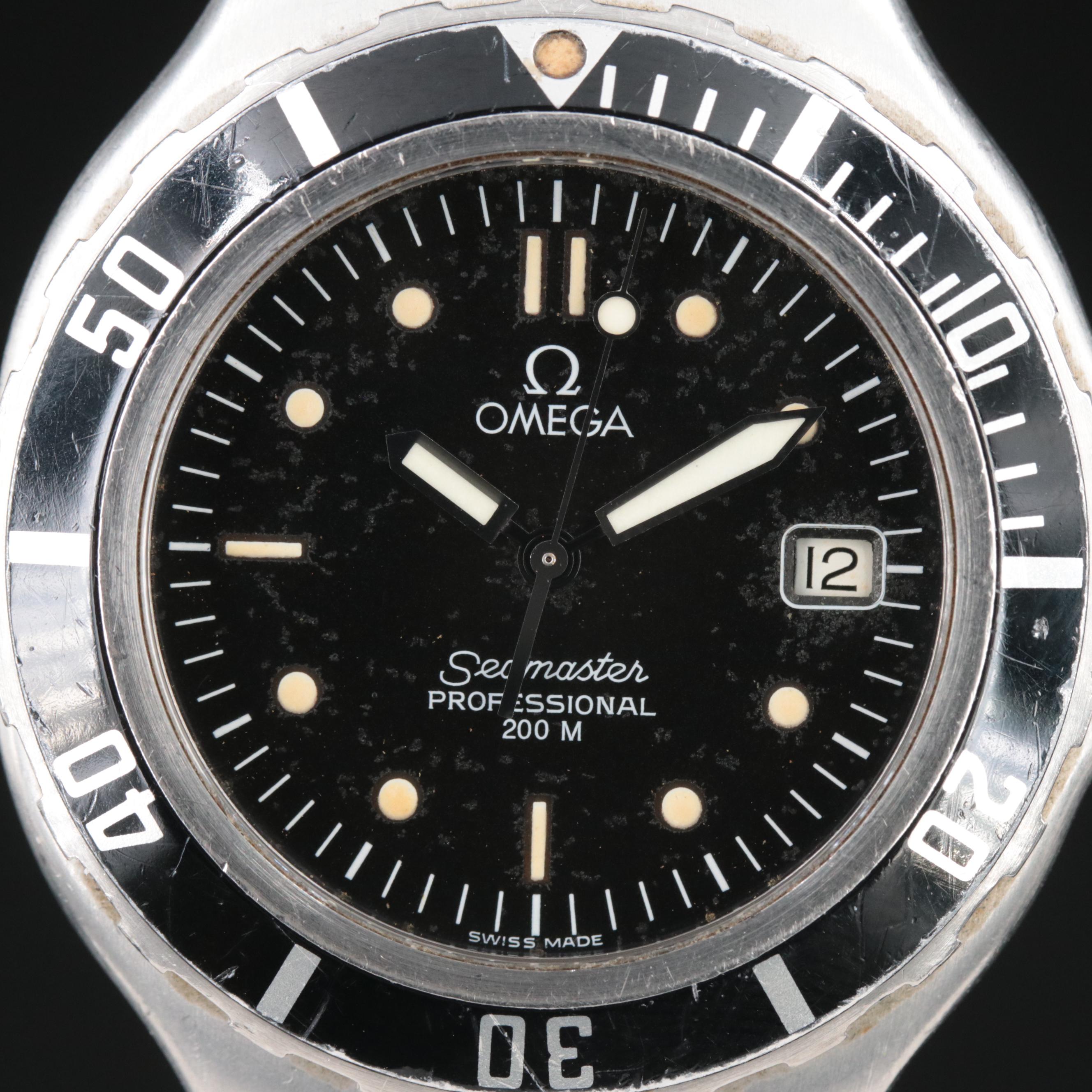 Omega Seamaster Professional 38mm Steel Quartz Watch