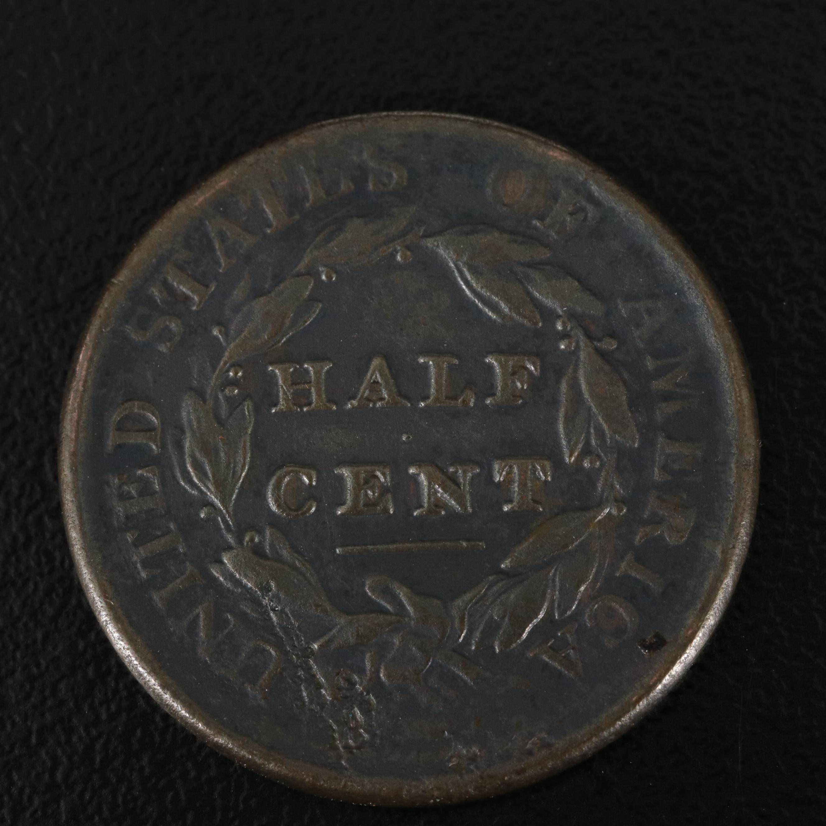 1809 Classic Head Half Cent