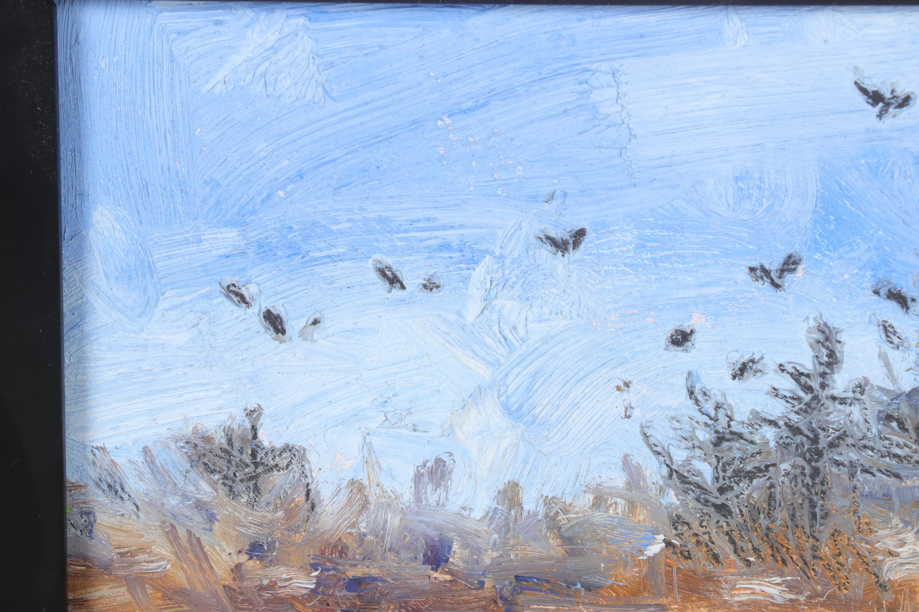 Bob Ragland Impasto Landscape Oil Painting, 2011