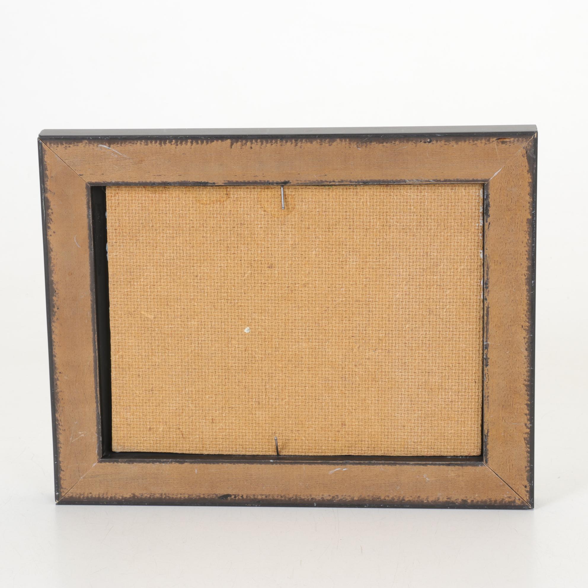 Bob Ragland Impasto Landscape Oil Painting, 2011