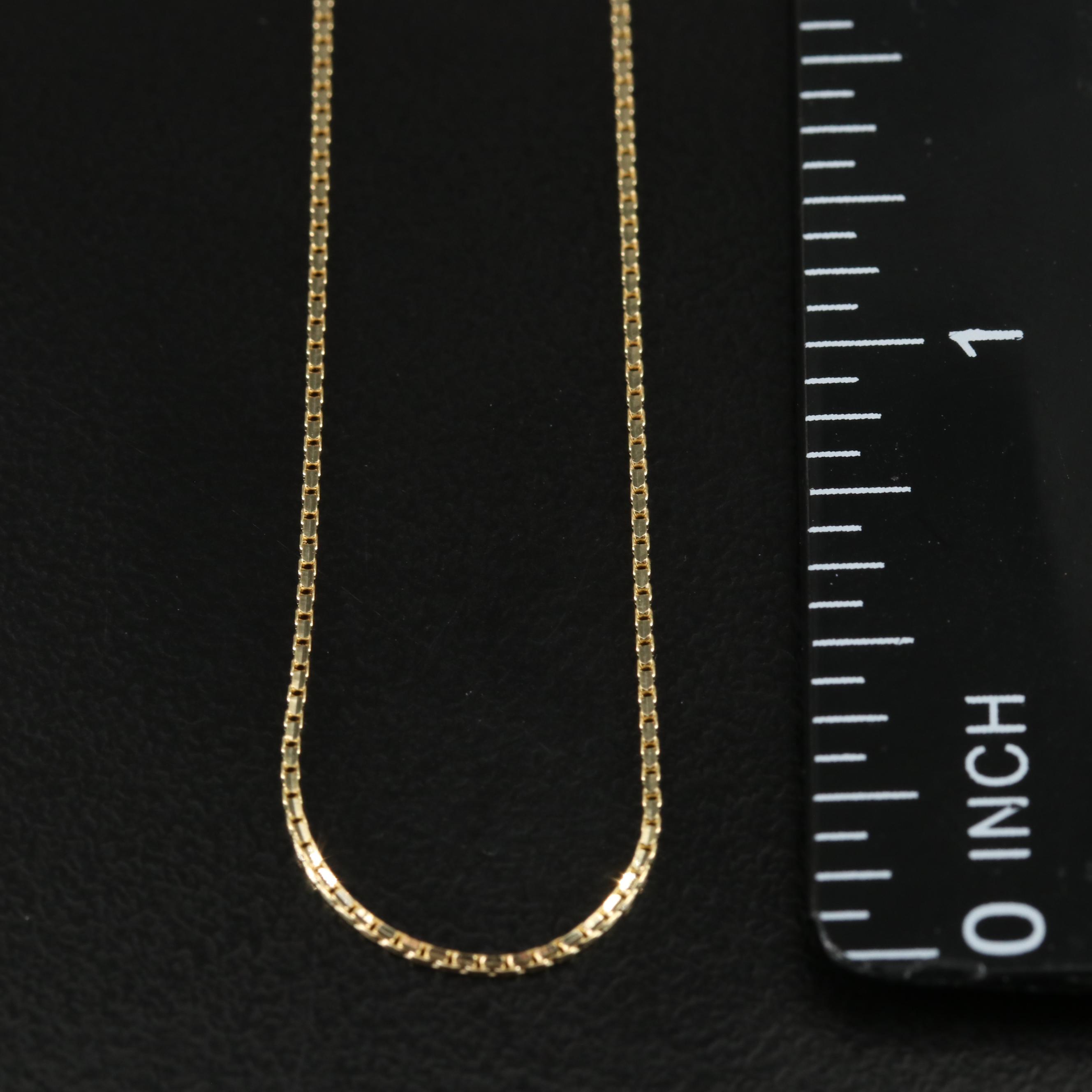 14K Fancy Chain Necklace