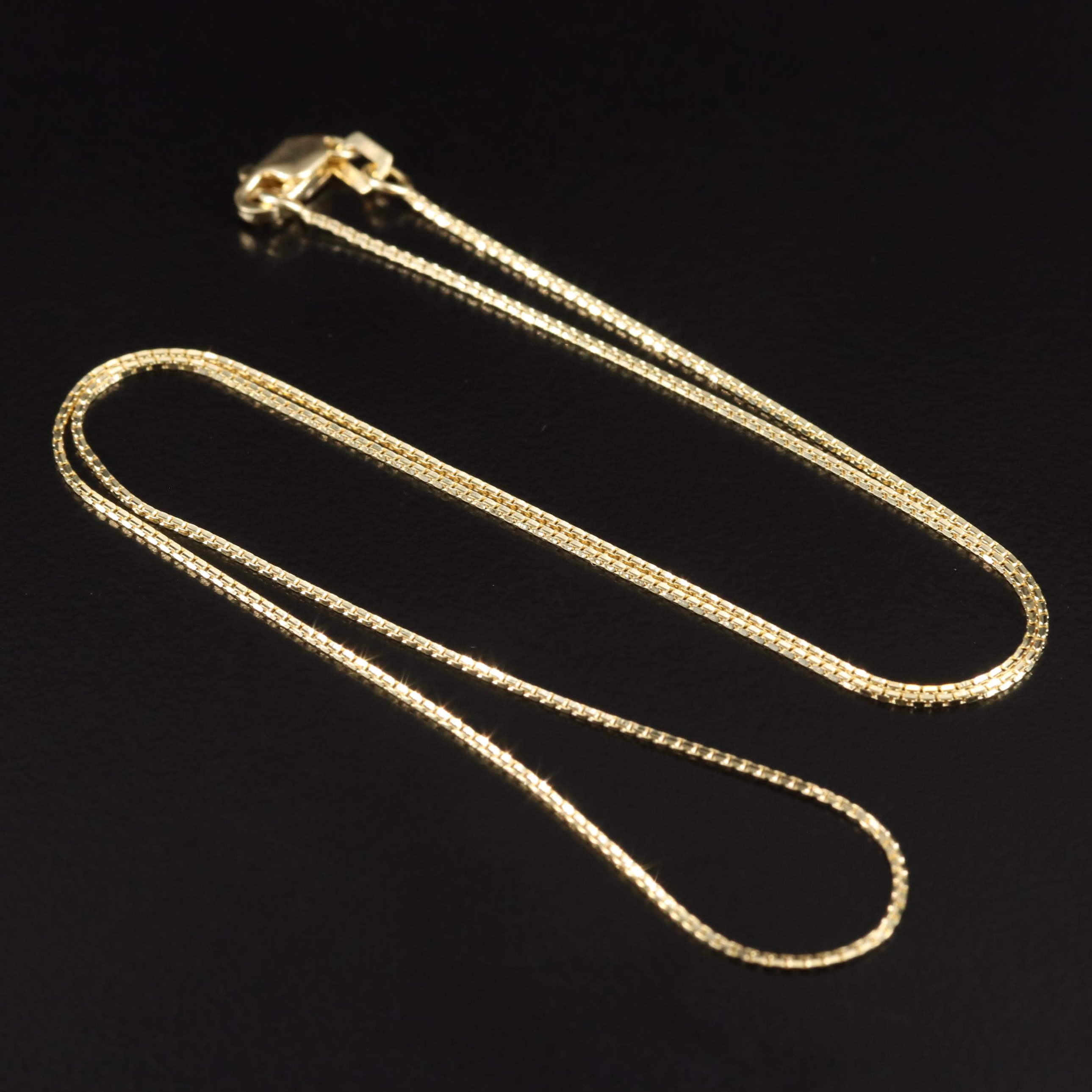 14K Fancy Chain Necklace