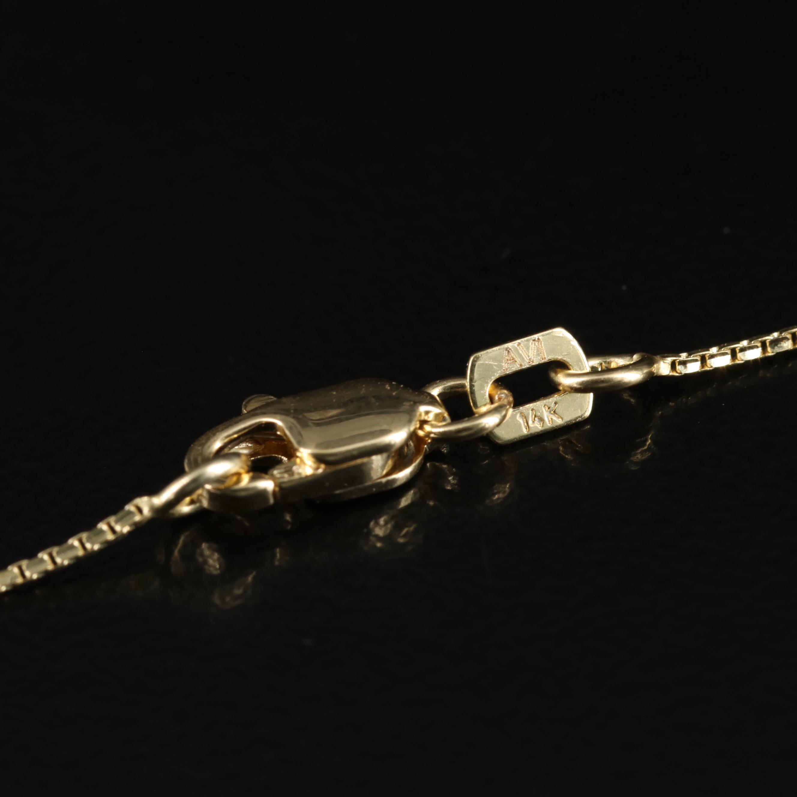 14K Fancy Chain Necklace