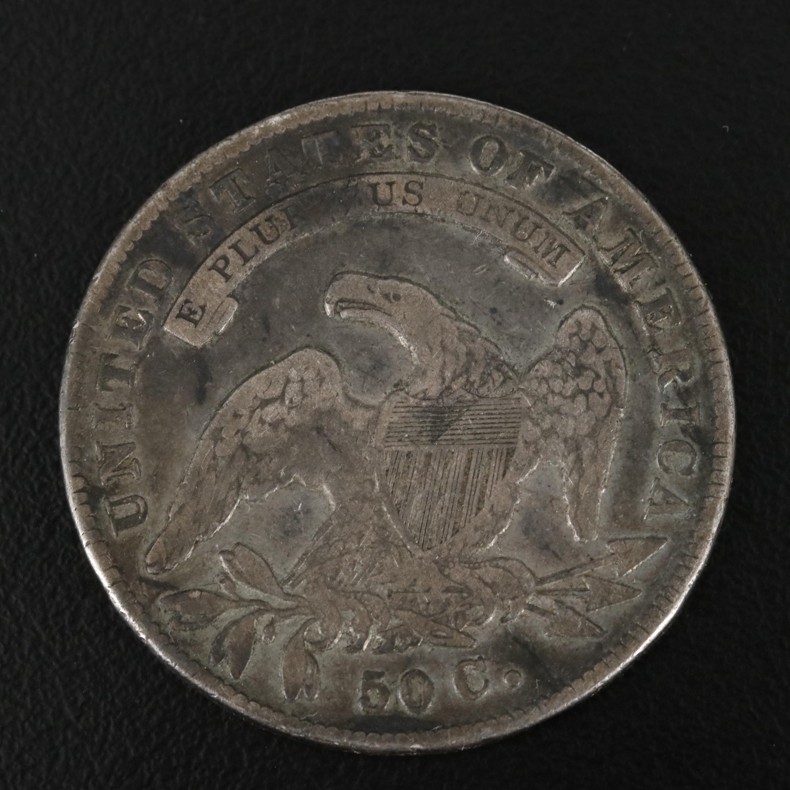 1836 Capped Bust Silver Half Dollar