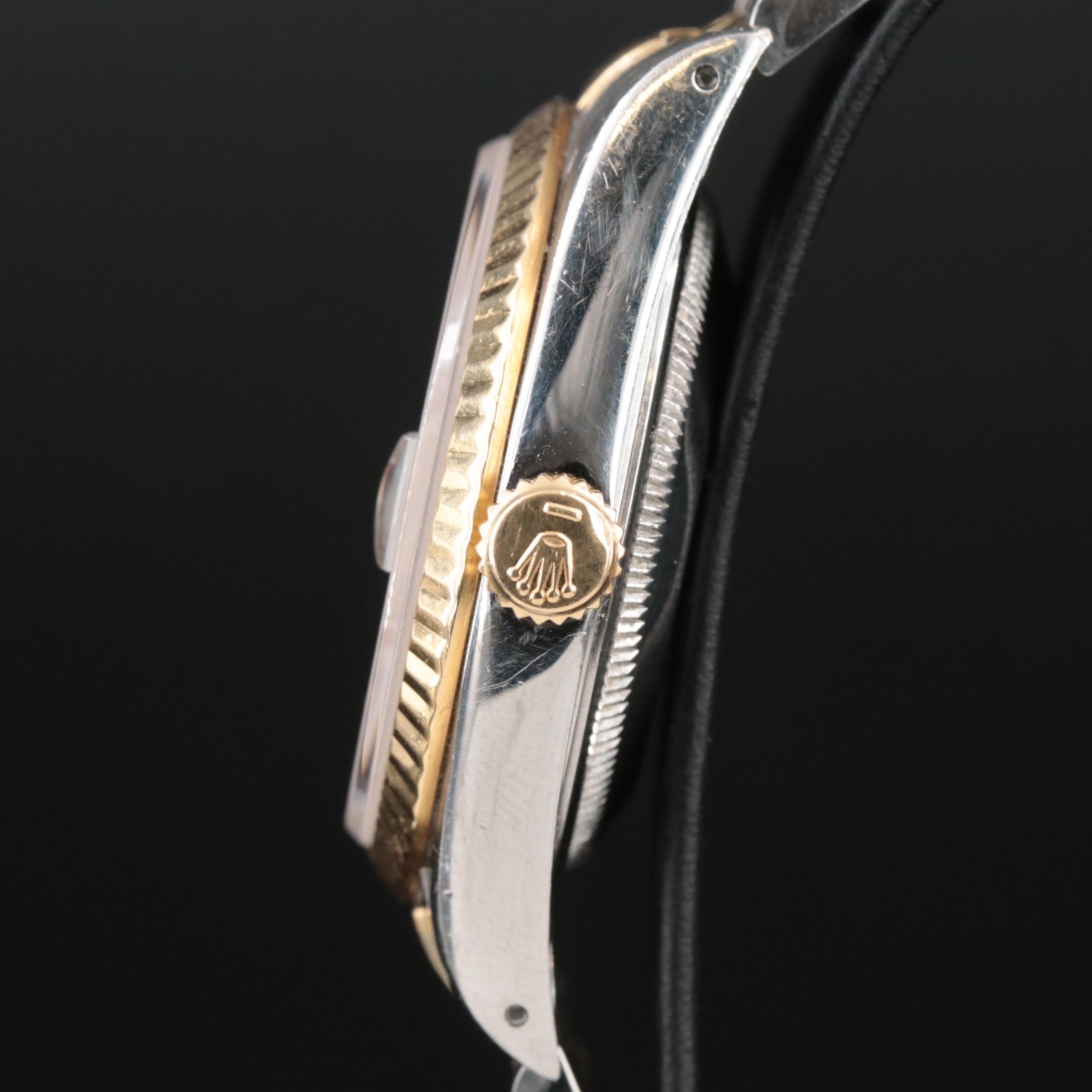 1993 Rolex Oyster Perpetual White Roman Dial, Datejust Watch