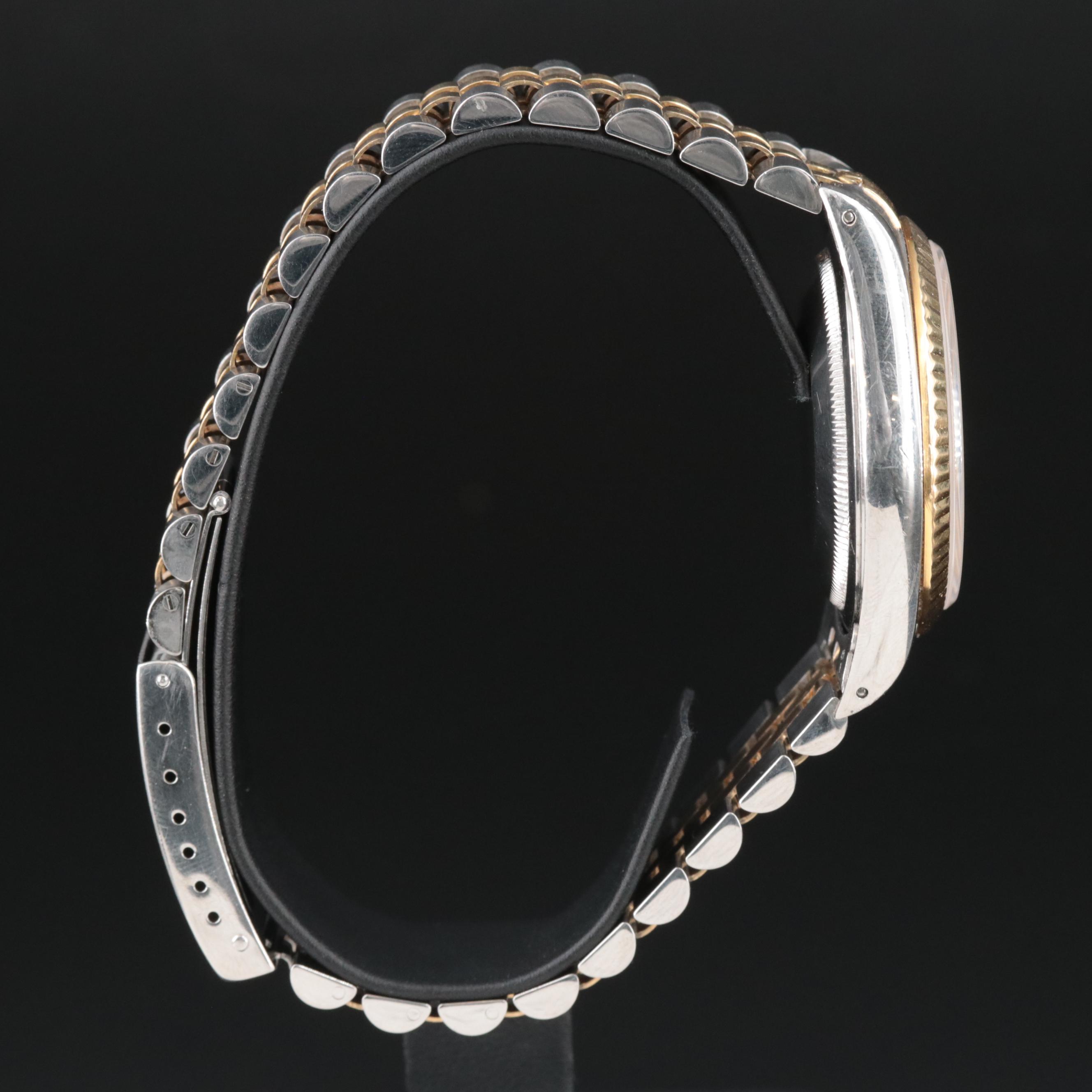 1993 Rolex Oyster Perpetual White Roman Dial, Datejust Watch