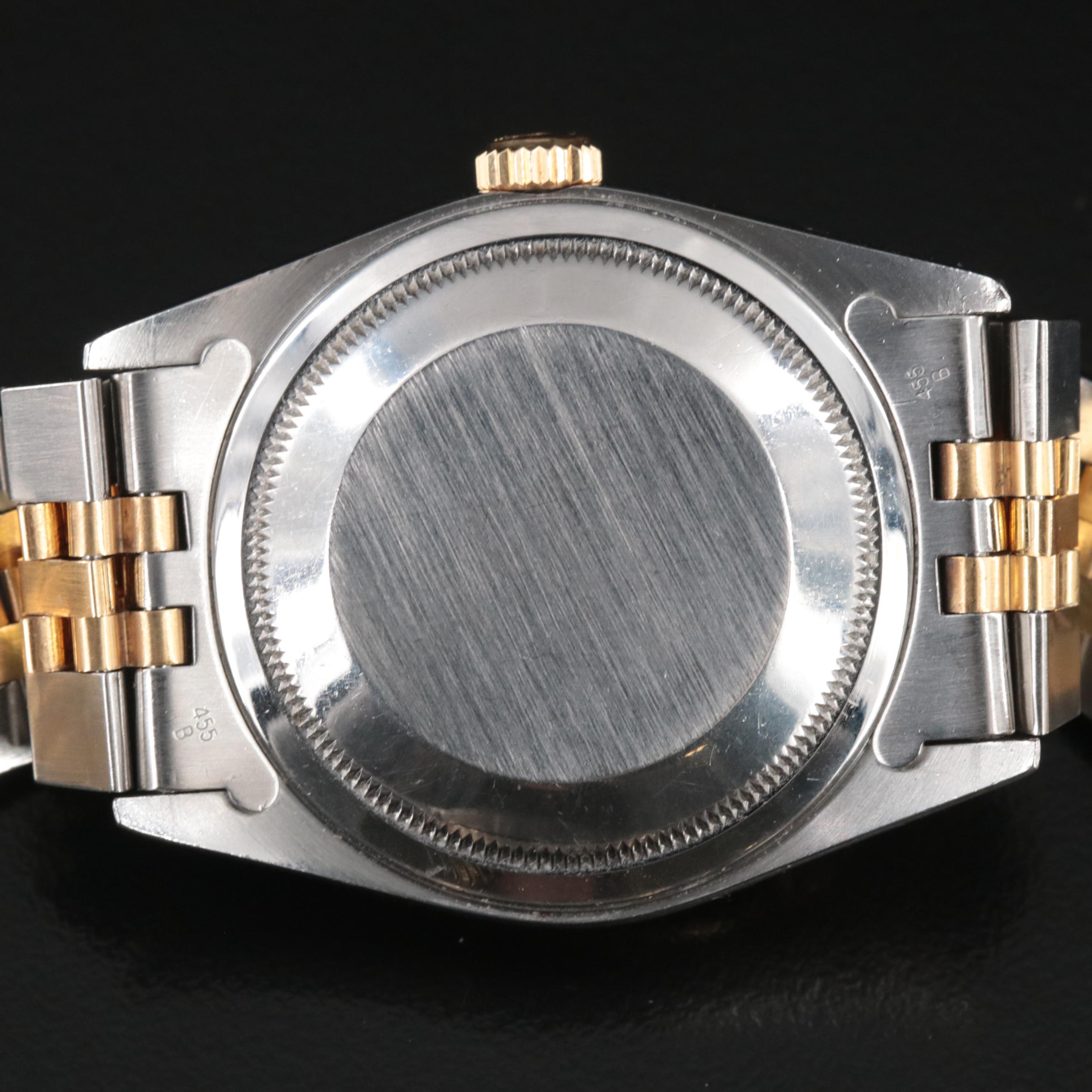 1993 Rolex Oyster Perpetual White Roman Dial, Datejust Watch