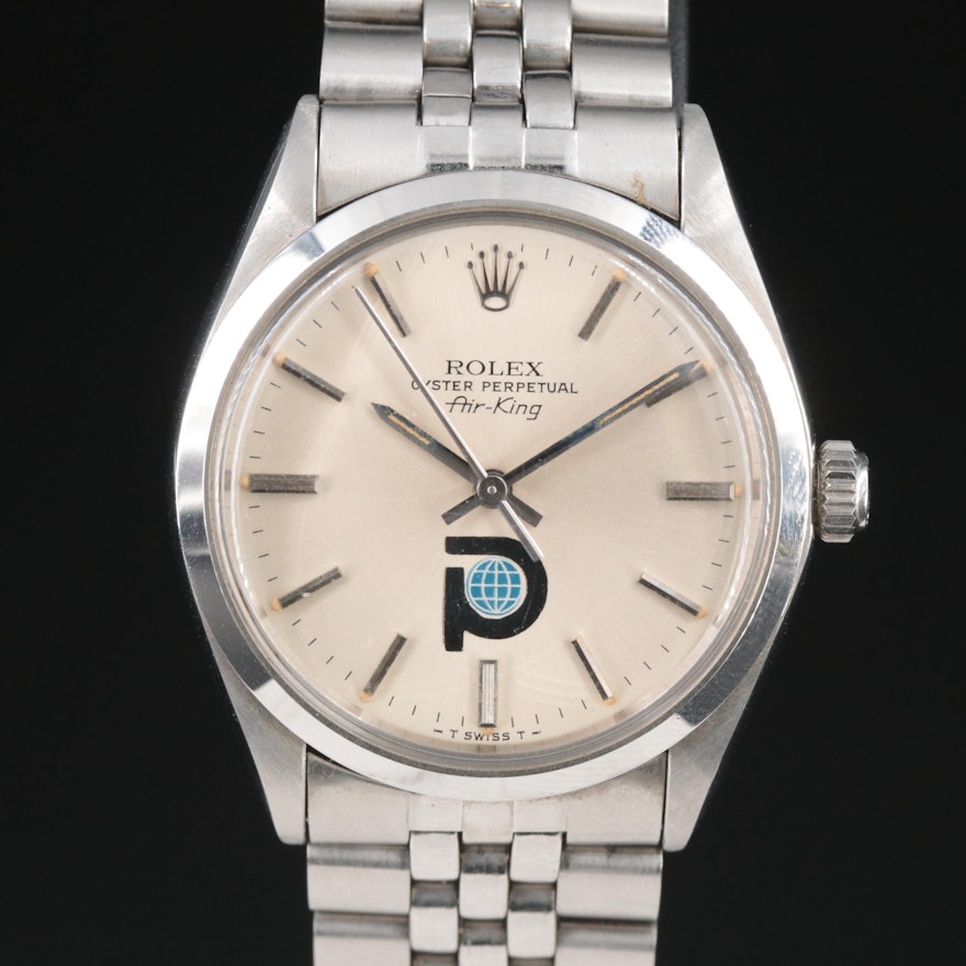 Rolex Oyster Perpetual Air-King Pan Am Dial Watch EBTH