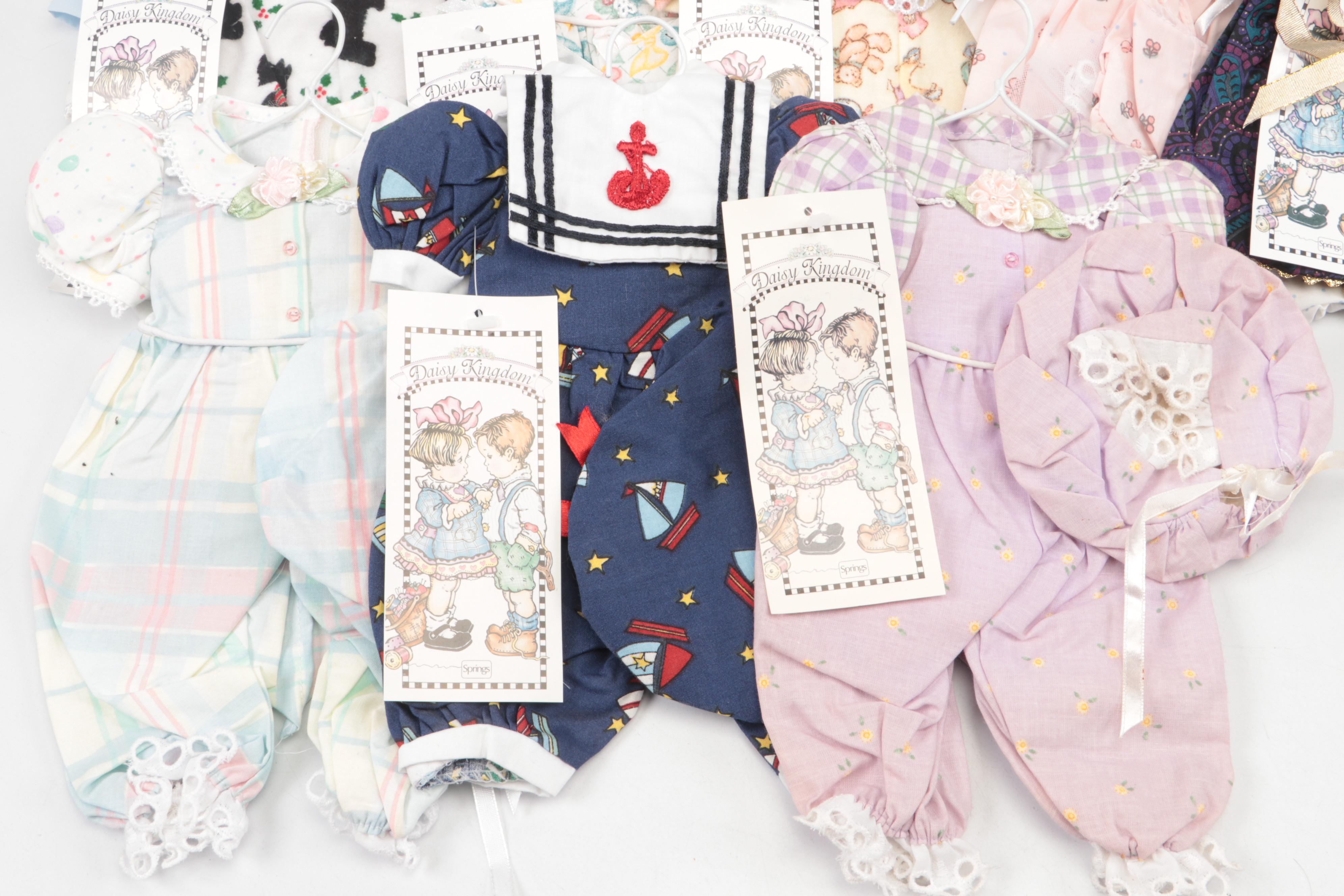 Daisy Kingdom Outfits for Both 17''-19'' Dolls and 12'' Dolls