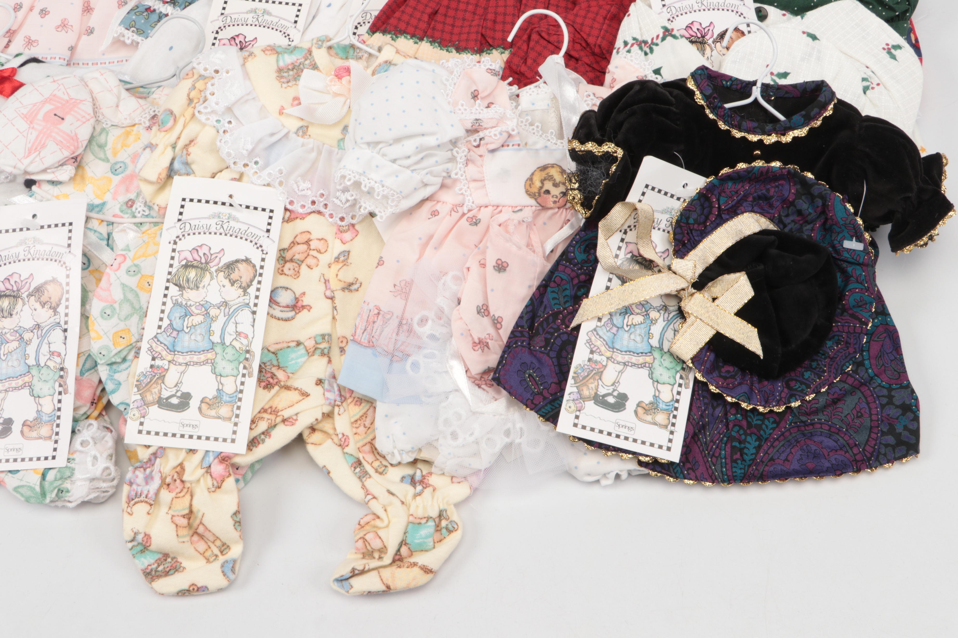 Daisy Kingdom Outfits for Both 17''-19'' Dolls and 12'' Dolls