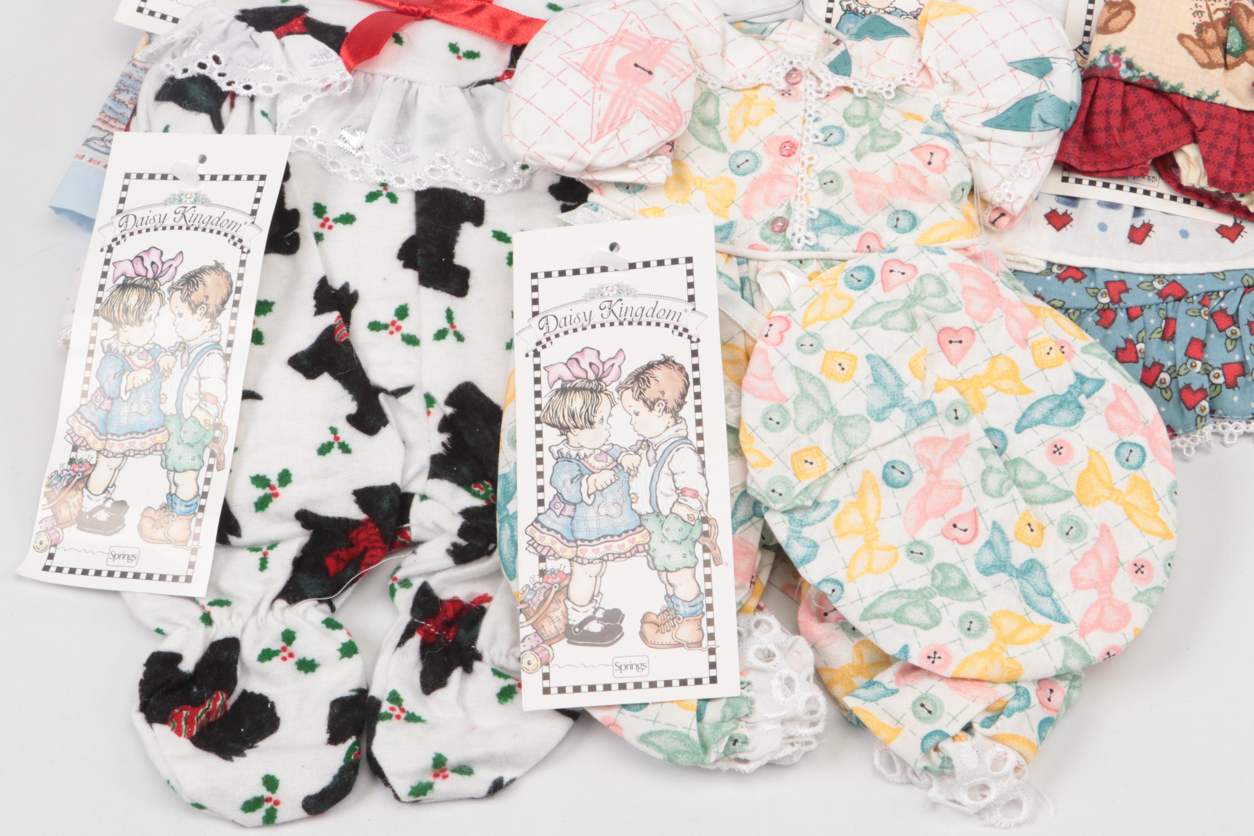 Daisy Kingdom Outfits for Both 17''-19'' Dolls and 12'' Dolls