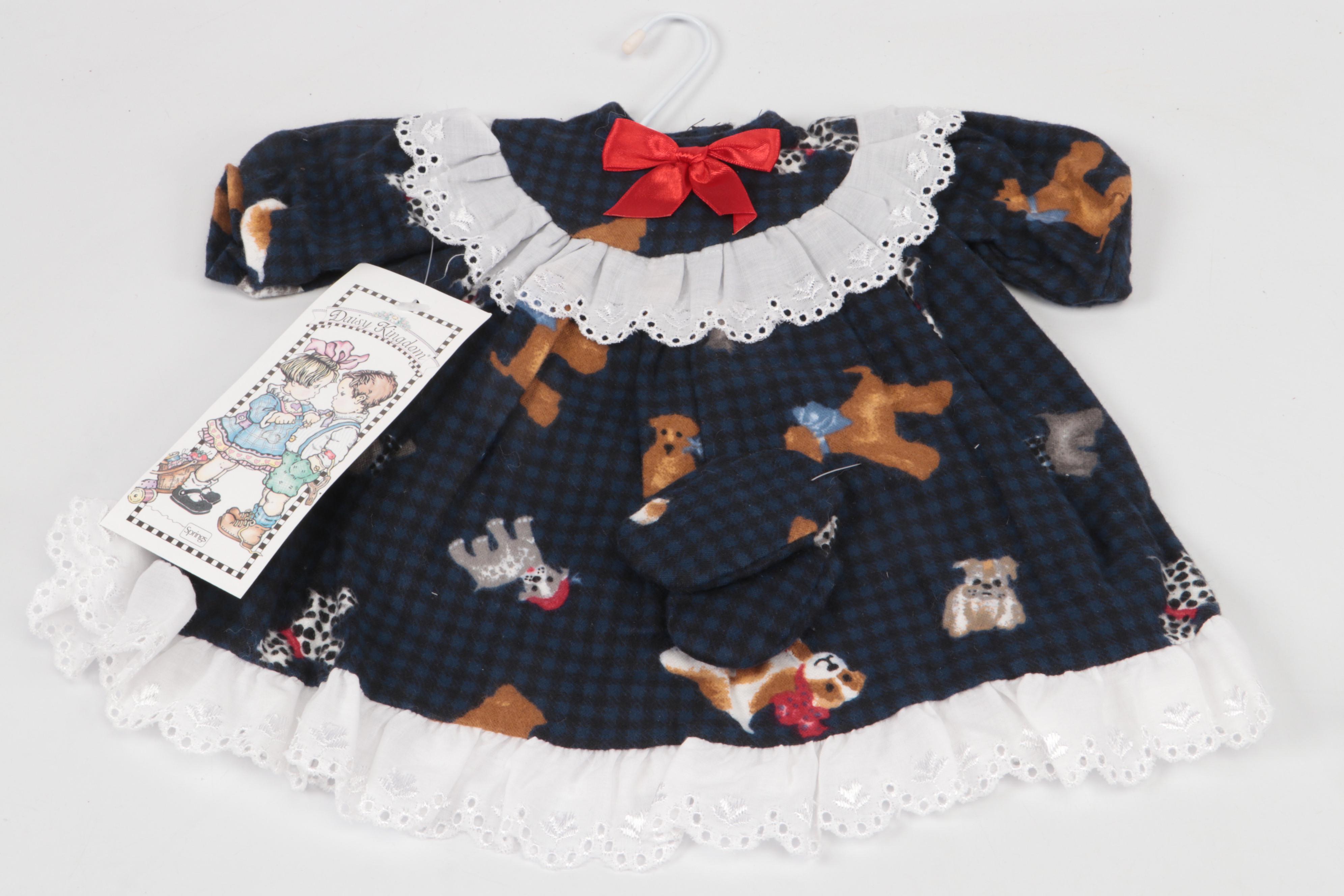 Daisy Kingdom Outfits for Both 17''-19'' Dolls and 12'' Dolls