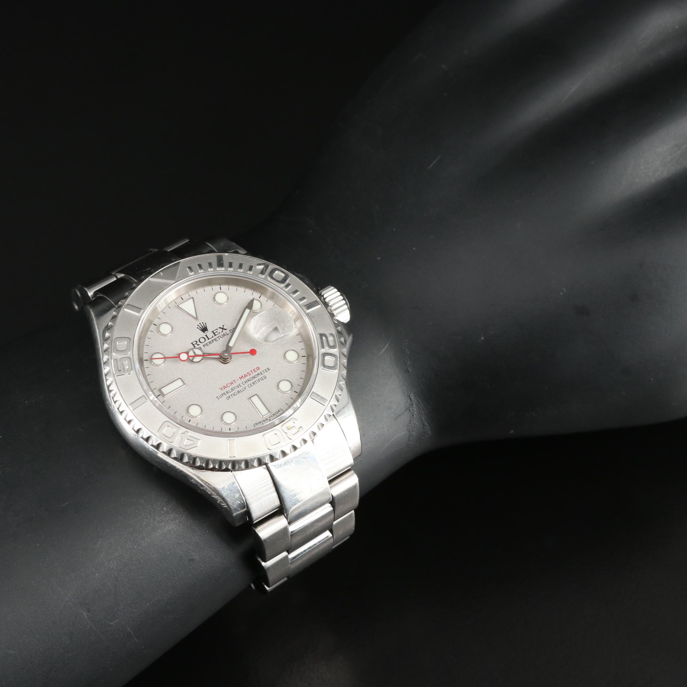 2006 Rolex Yacht-Master 40MM Platinum Automatic Watch