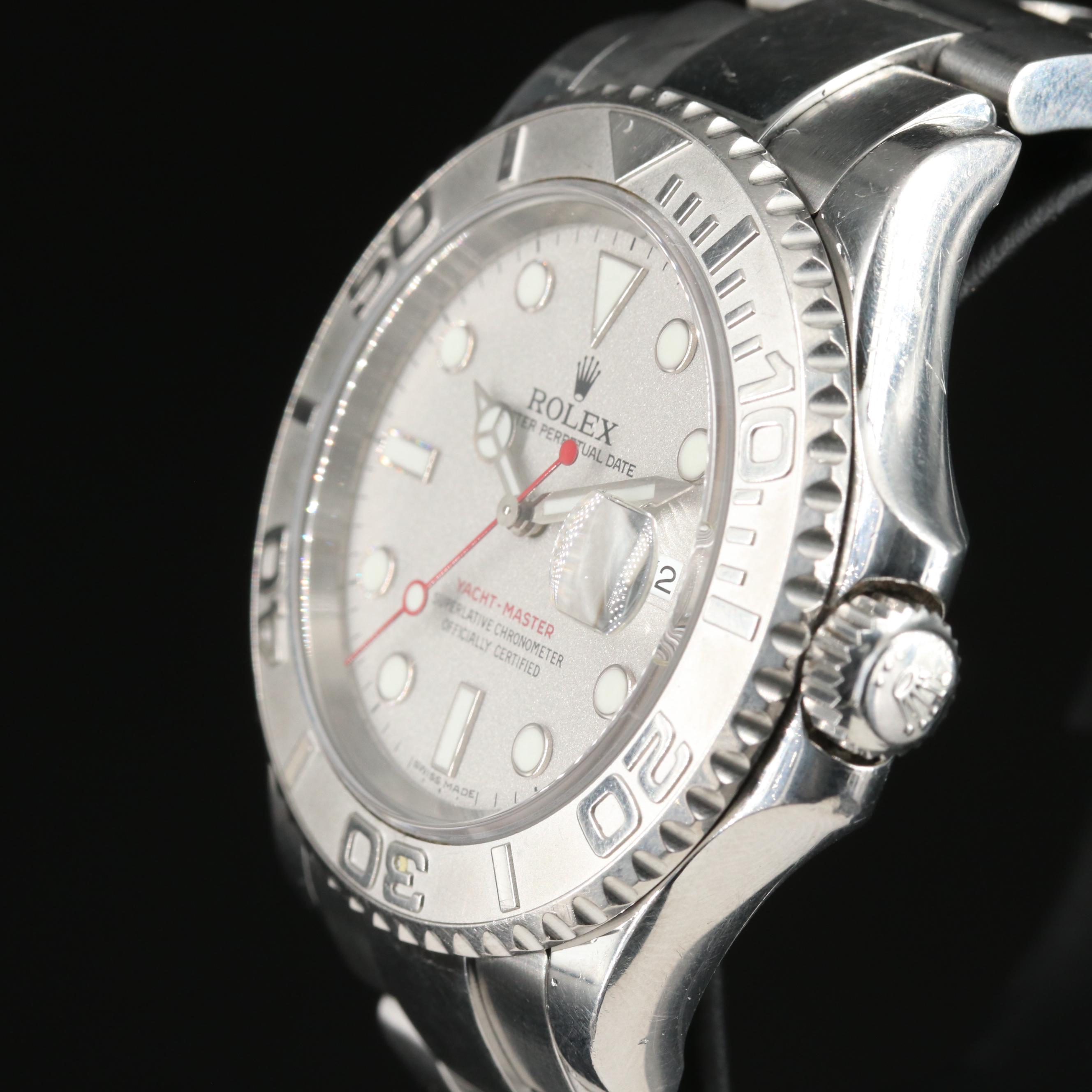 2006 Rolex Yacht-Master 40MM Platinum Automatic Watch